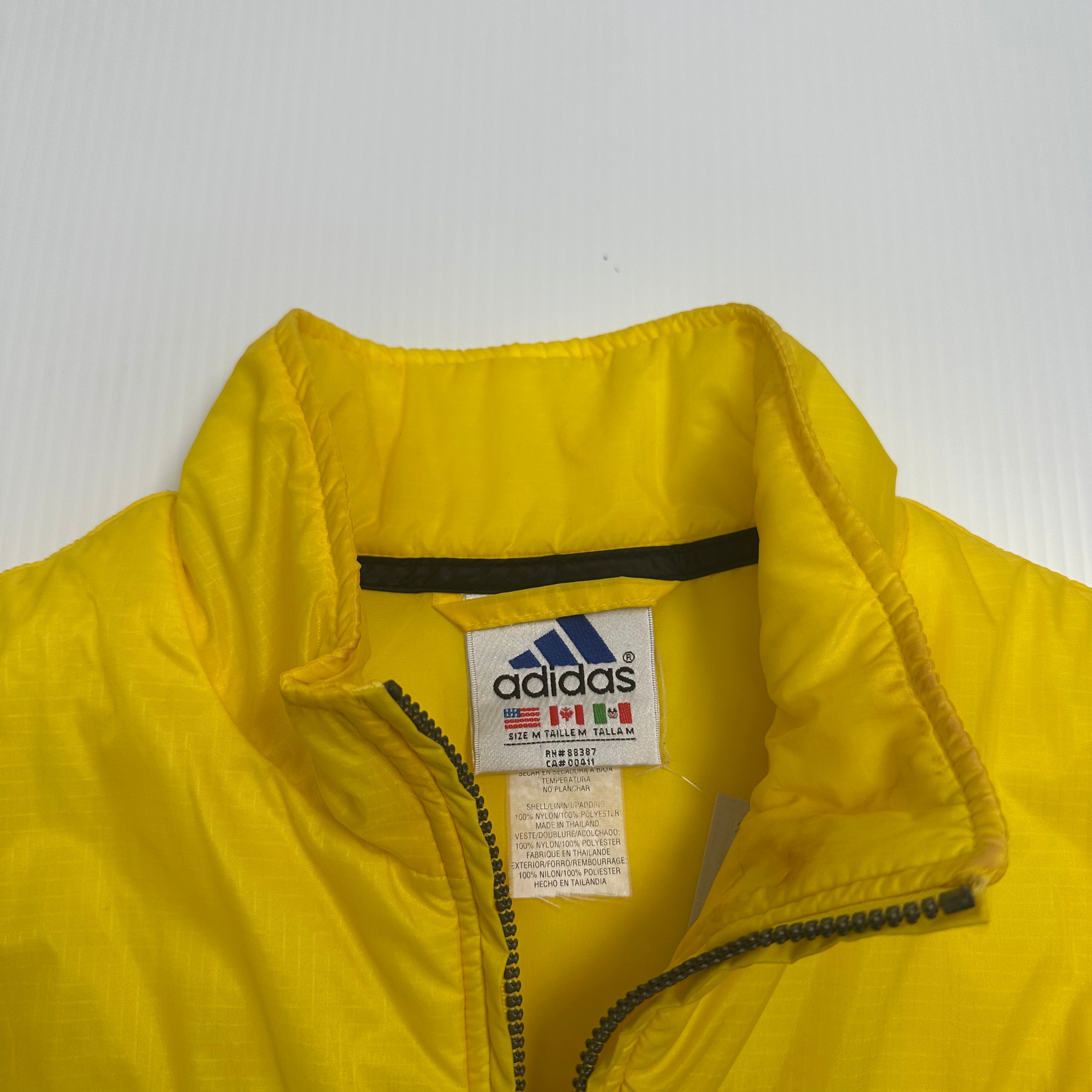 90s Adidas Puffer Vest Women's M