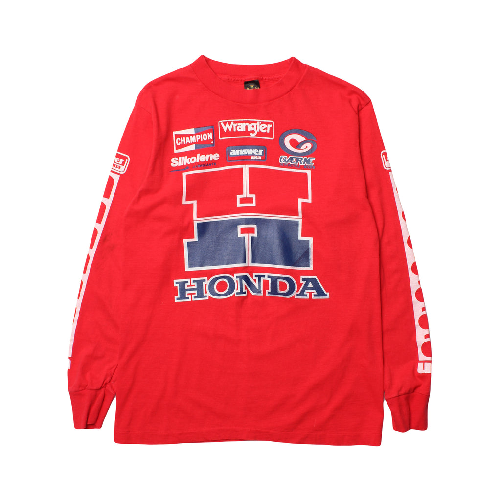 80s Honda Racing Longsleeve Shirt M