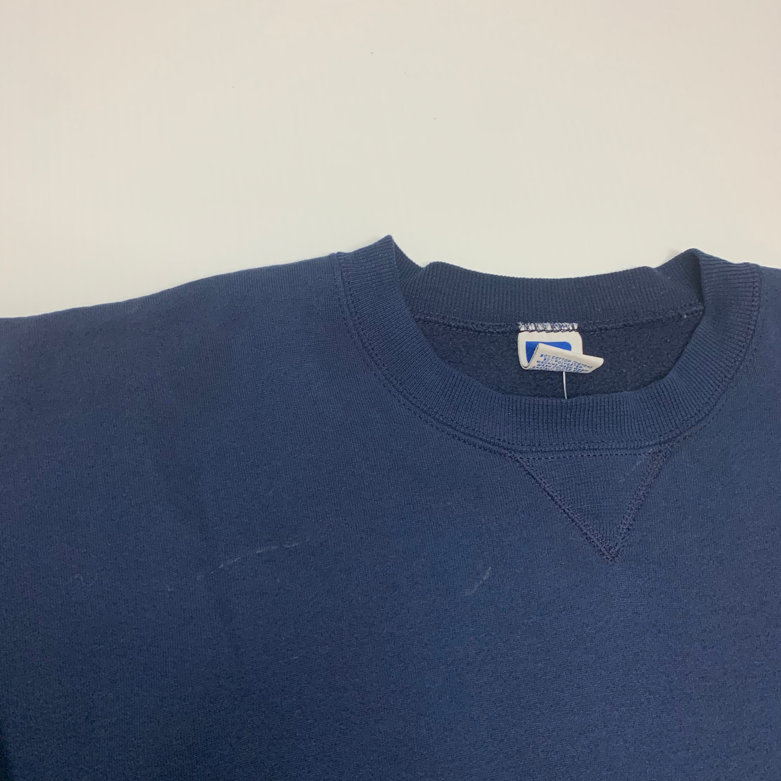 Vintage Russell Navy Crewneck XL