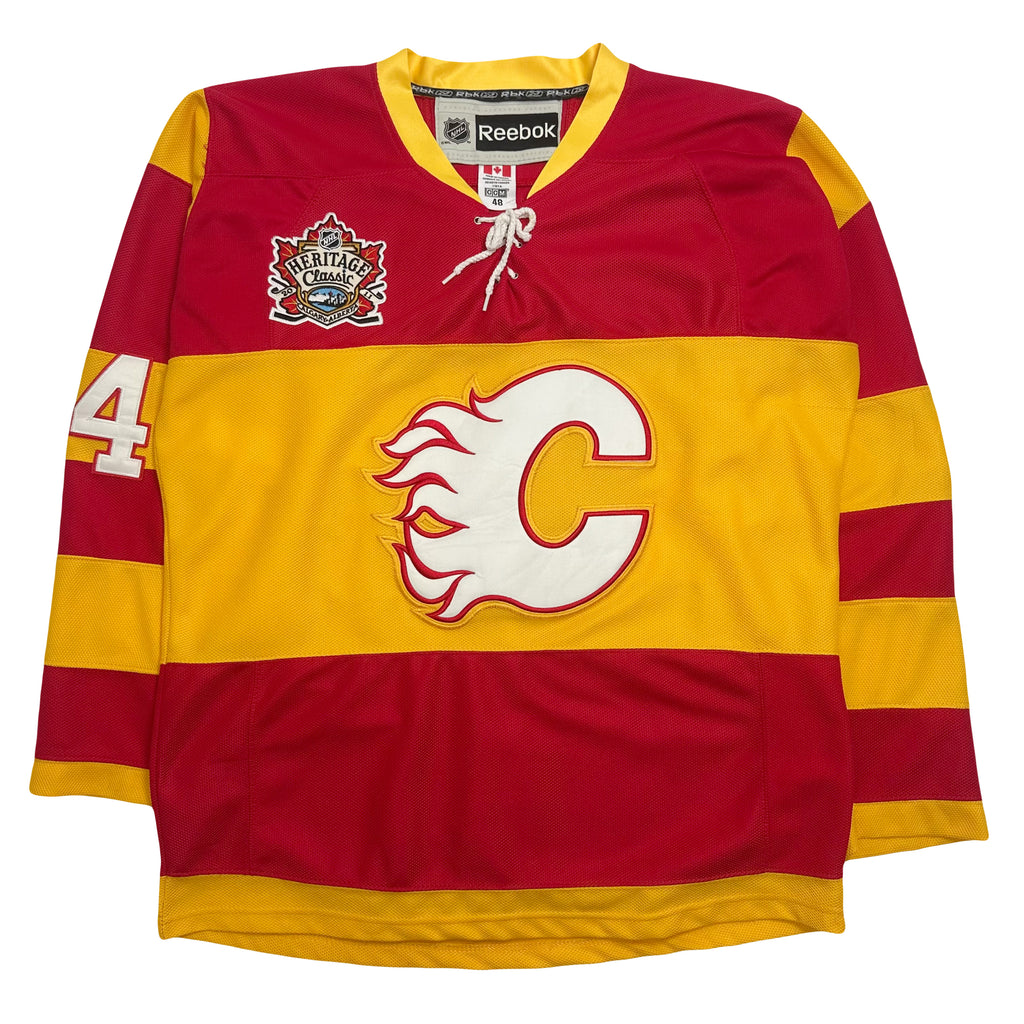 Reebok Calgary Flames Heritage Classic NHL Kiprusoff #34 Jersey 48