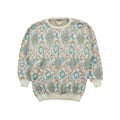 Vintage Savannah Pattern Knit Sweater M