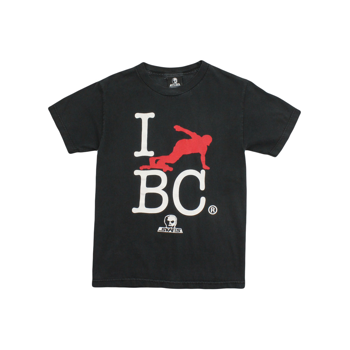 Vintage Skates I Skate BC Graphic Tee S