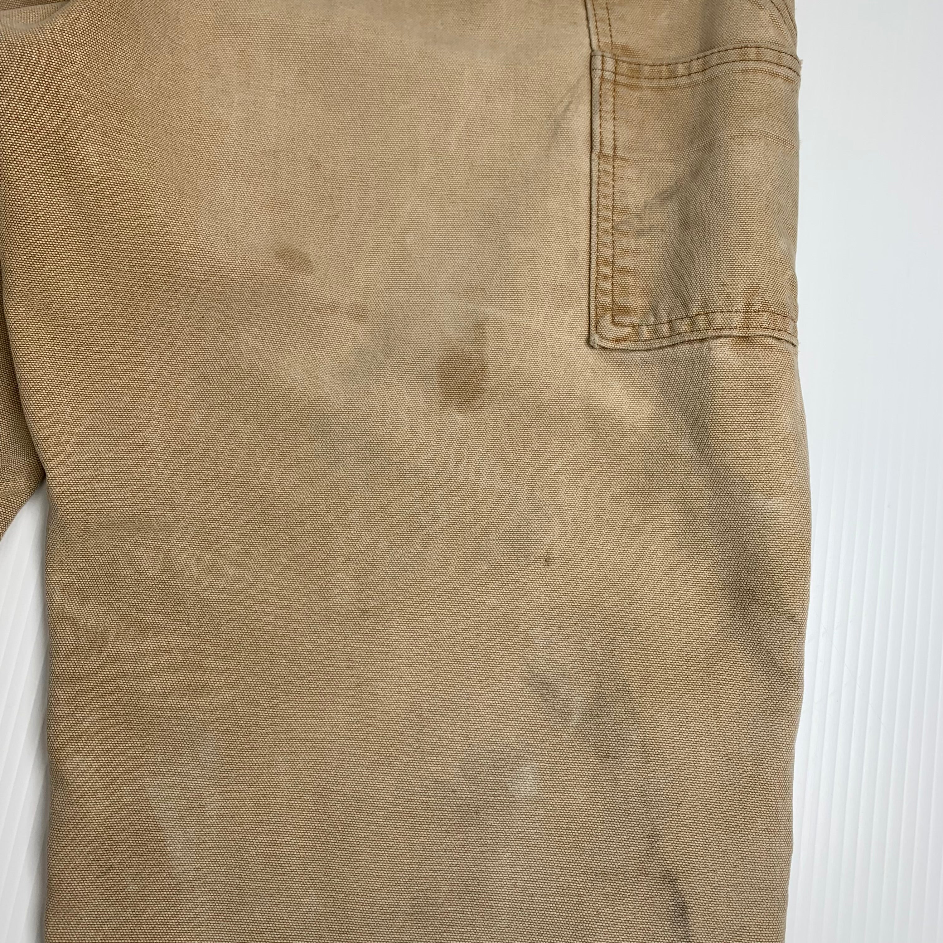 Vintage Carhartt Blanket Lined Faded Carpenter Pants 38