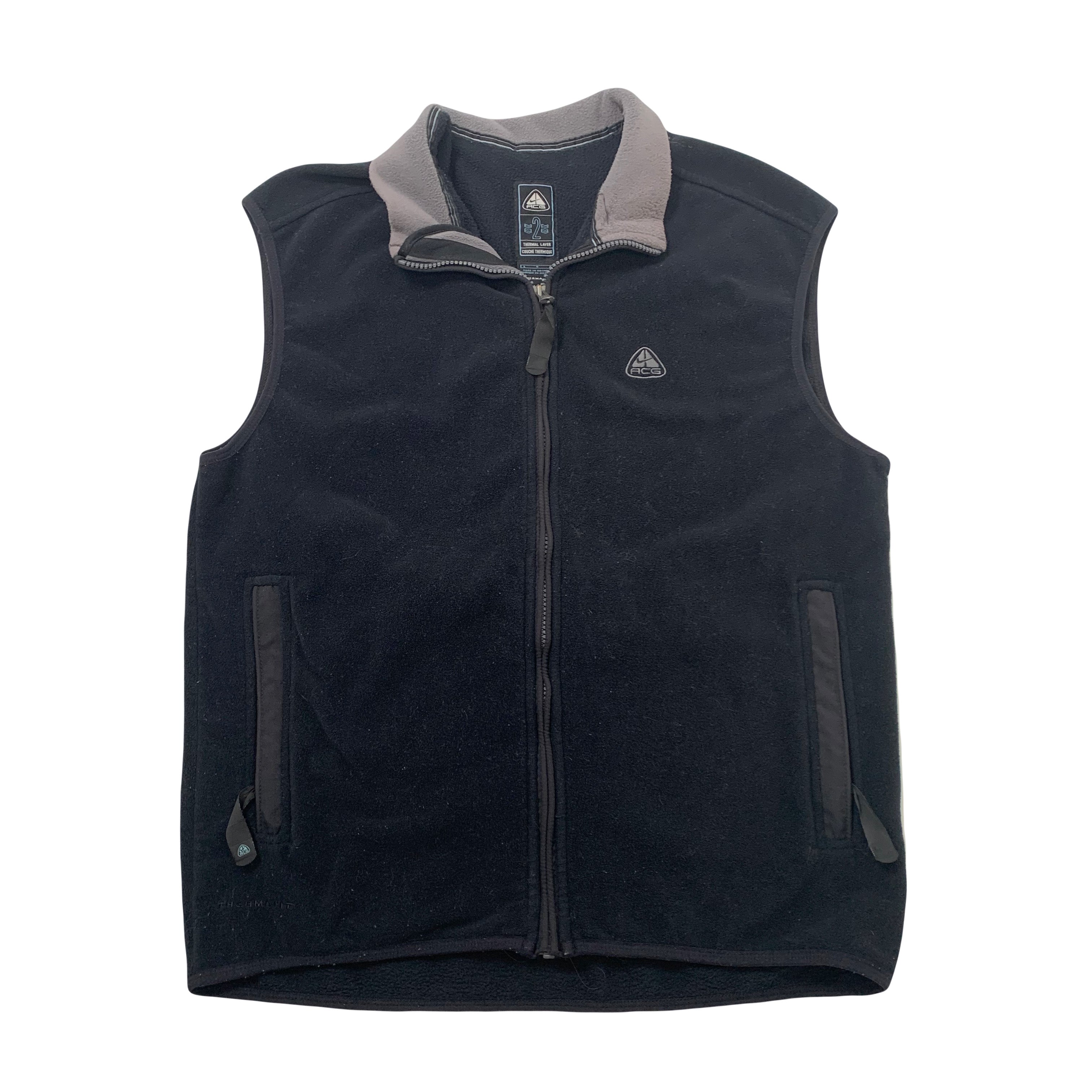 Vintage Nike ACG Thermal Layer Fleece Vest L