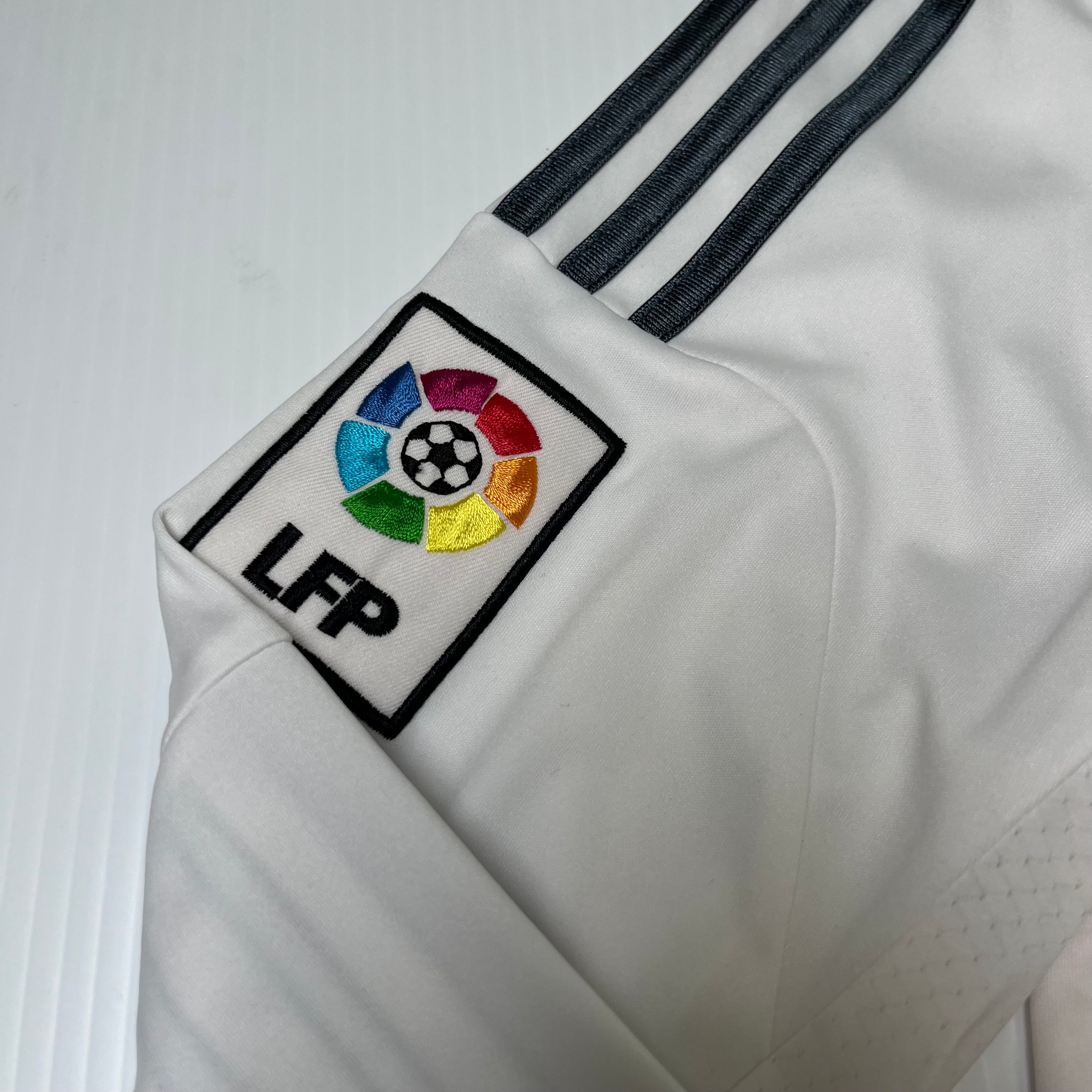 2013-14 Adidas Real Madrid Bale LS Home Kit M