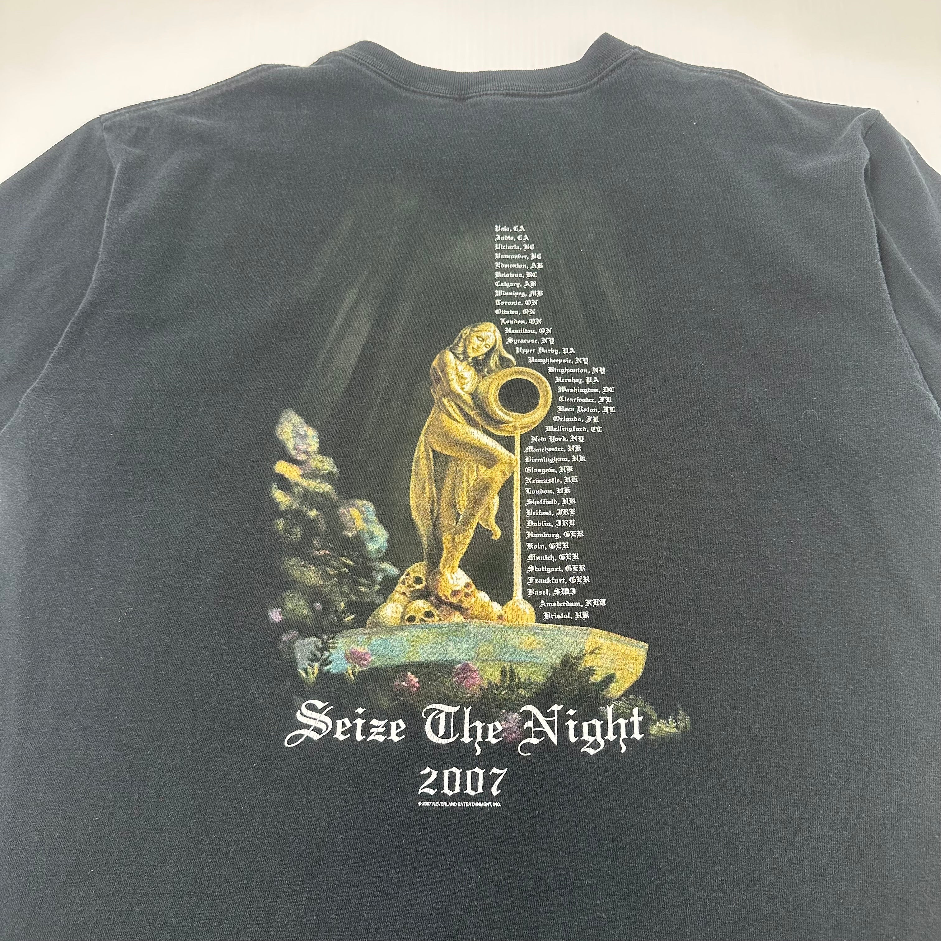 2007 Meat Loaf Bat Out Of Hell Tour Tee XL
