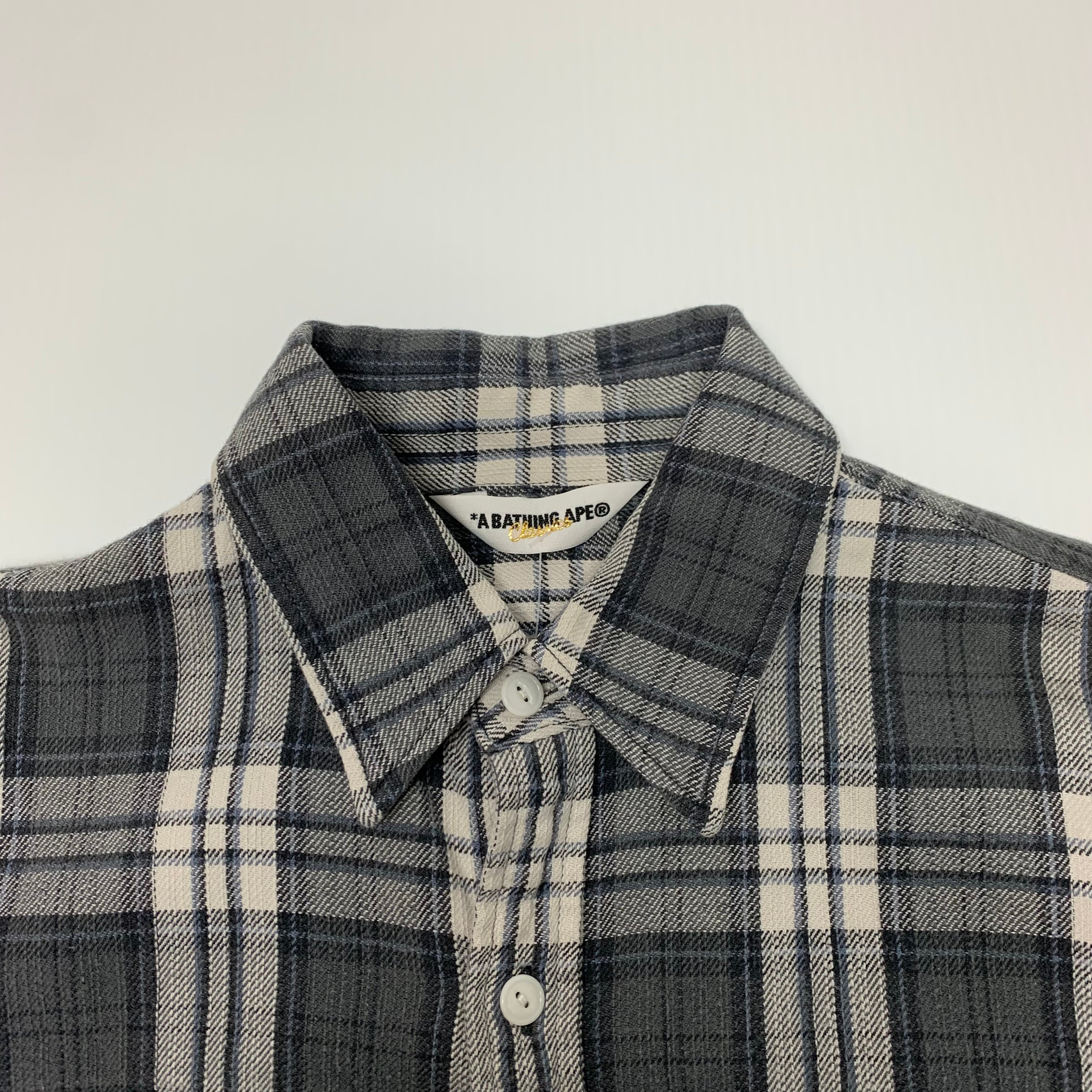 Bape Grey Flannel M