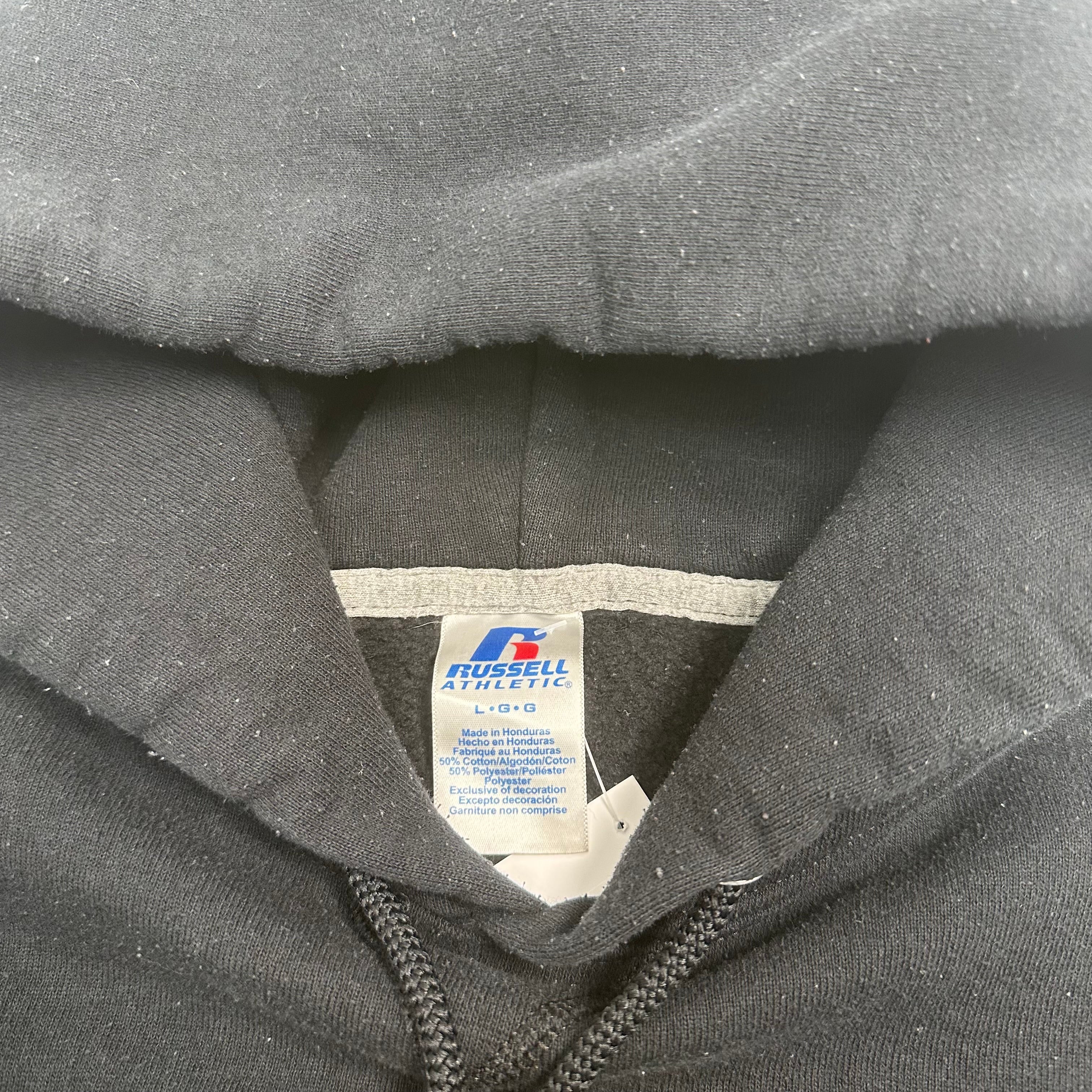 Vintage Russell Athletic Blank Hoodie L