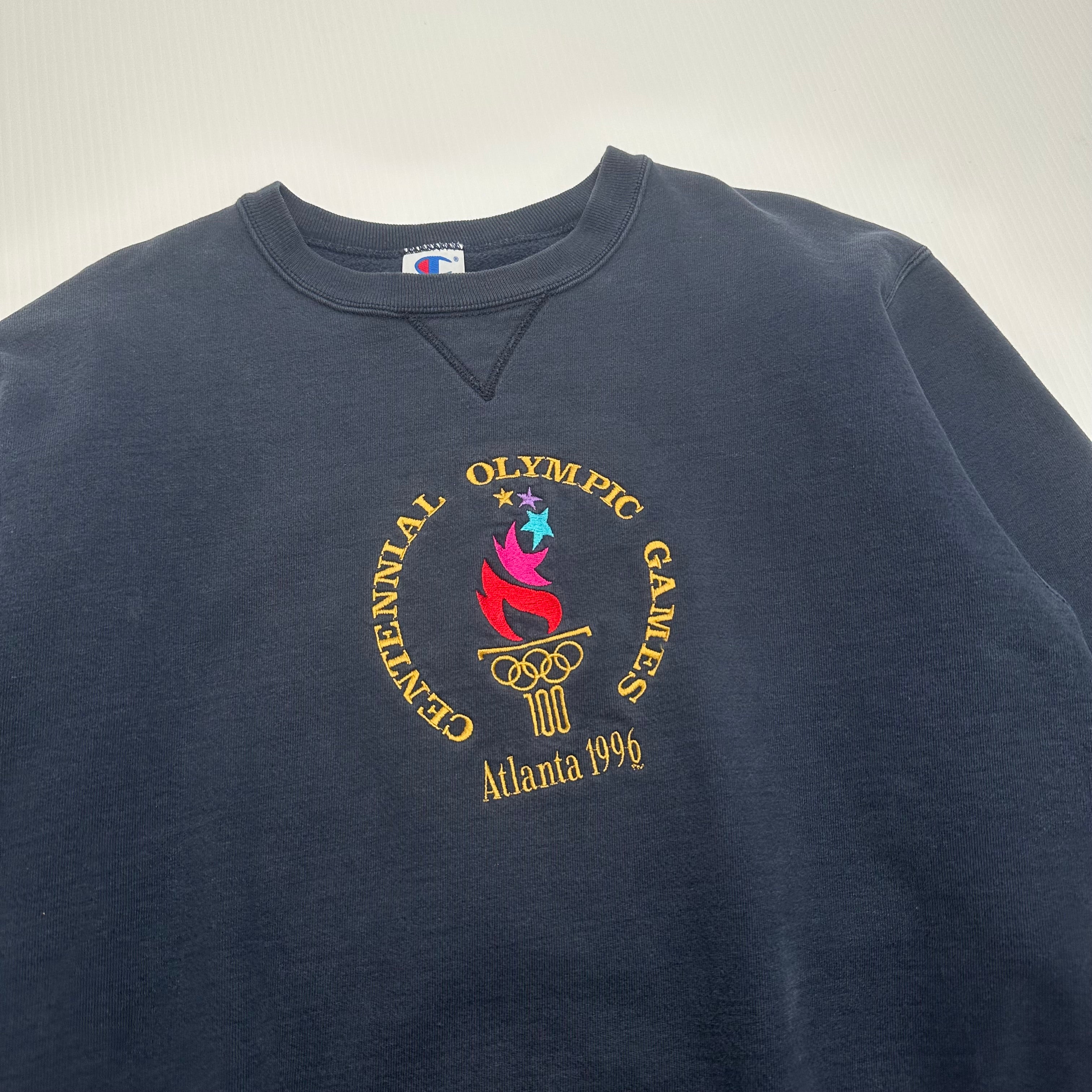 Vintage Atlanta 1996 Centennial Olympic Games Crewneck XL