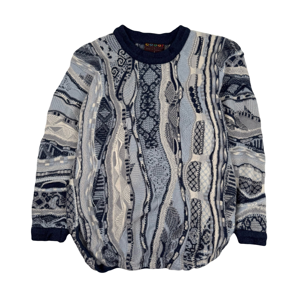 Vintage Coogi 3D Knit Pattern Sweater S