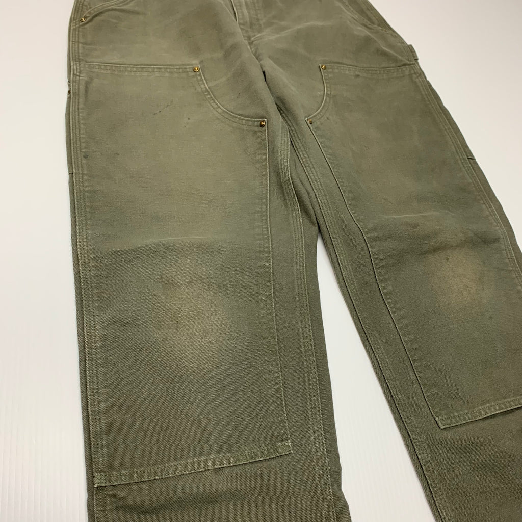 Olive Carhartt Double Knee Denim 34