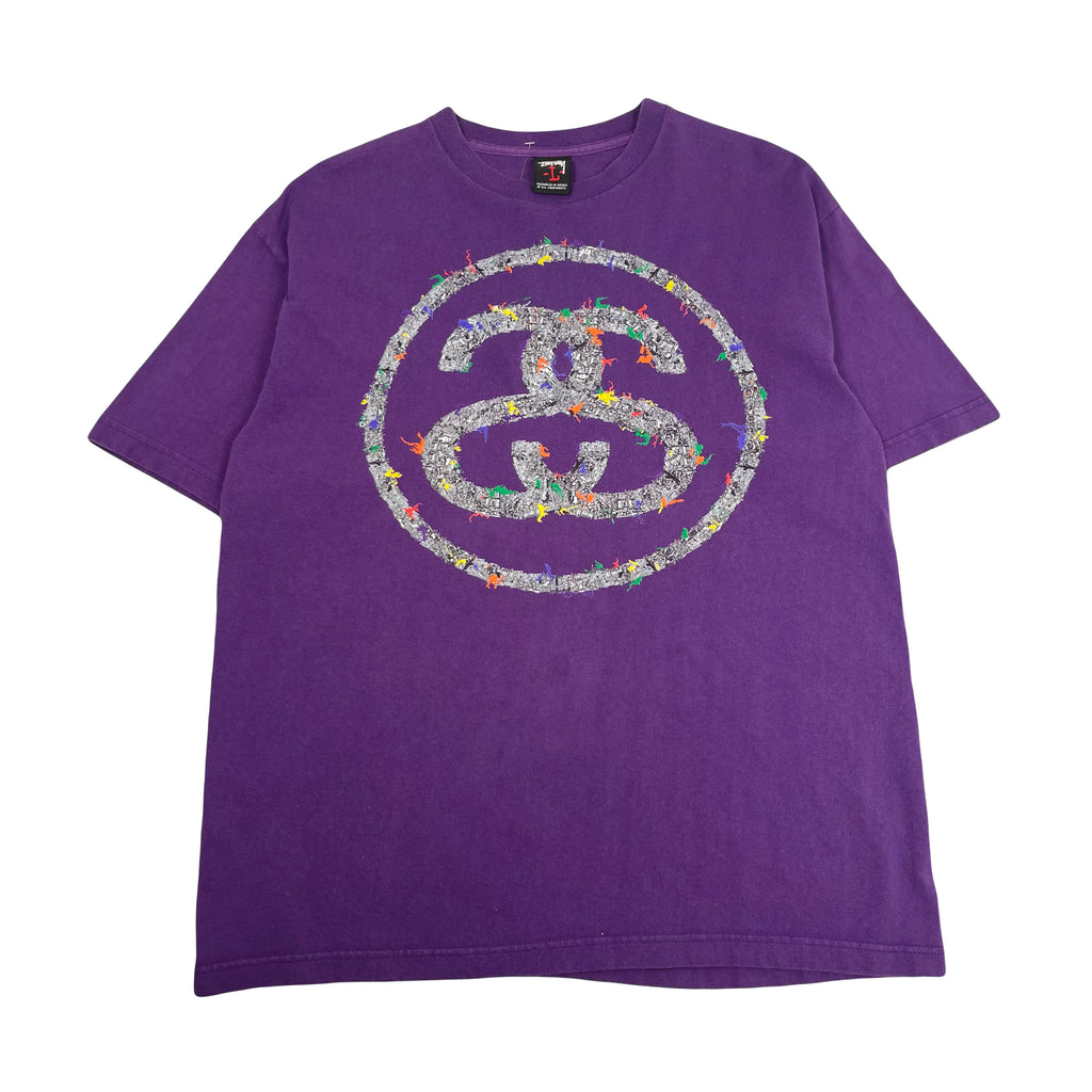 Stussy Double S Graphic Tee L