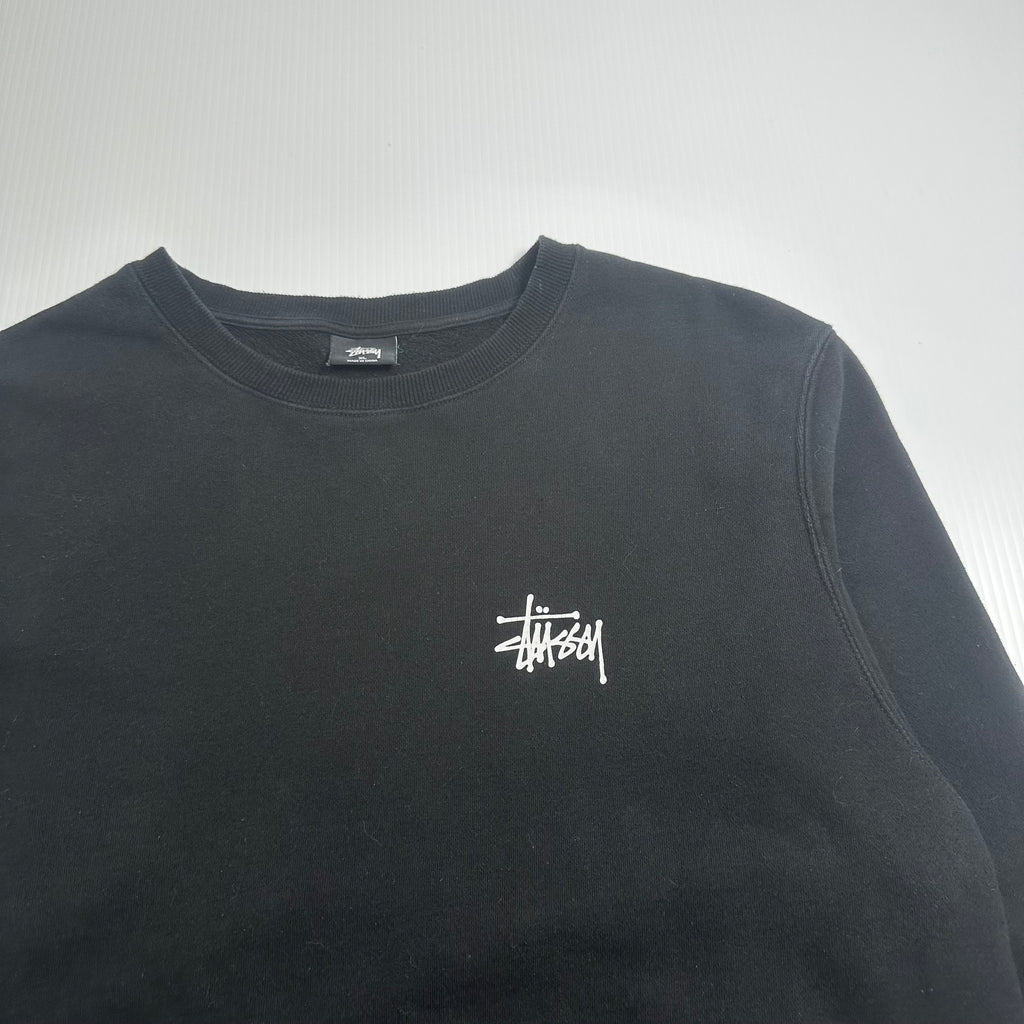 Stüssy Back Logo Crewneck XL