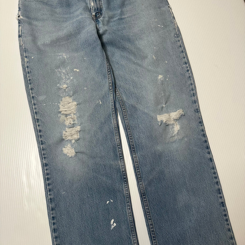 Vintage Levi's Light Wash Distressed Denim 33