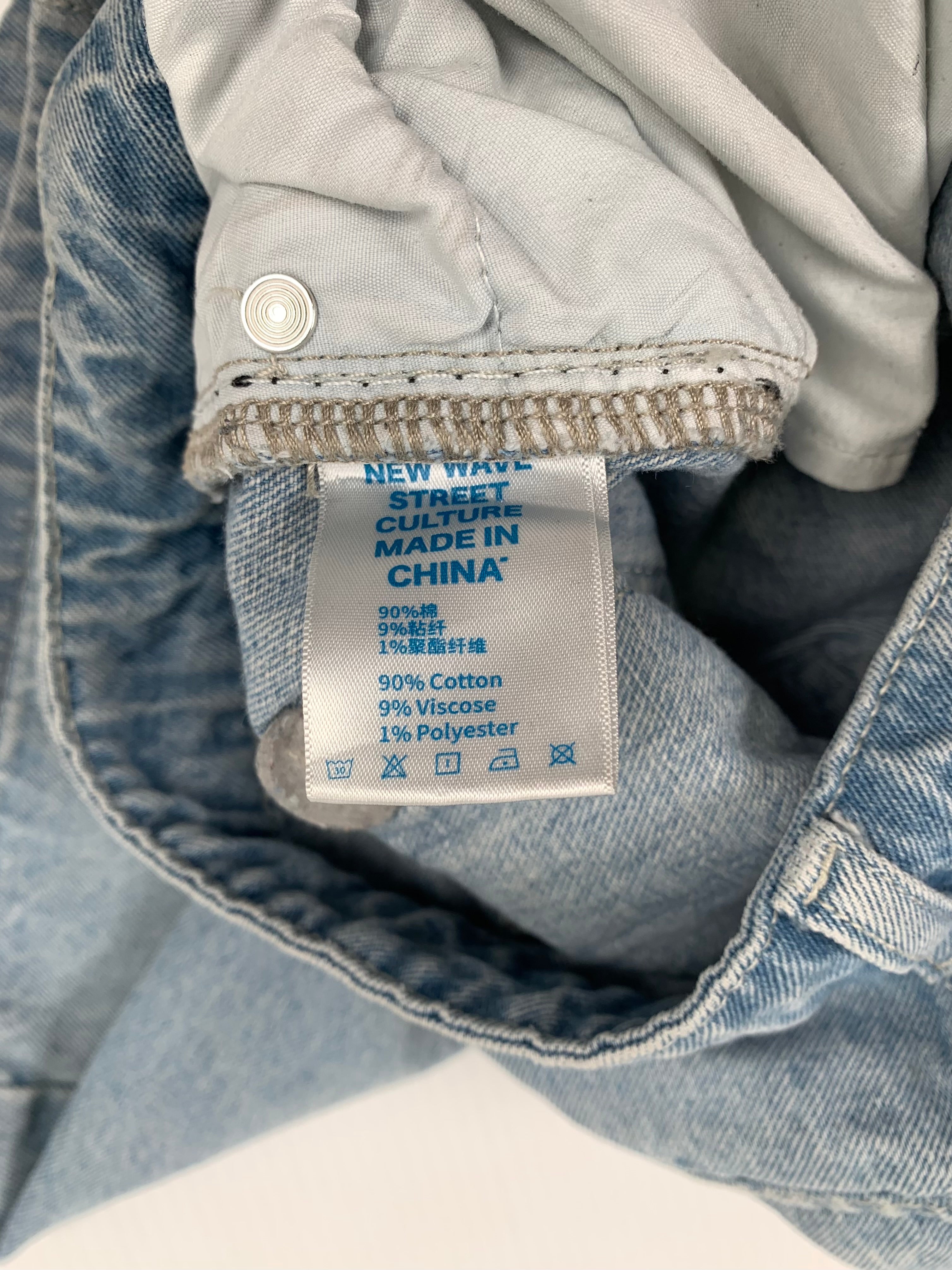 New Wave Baggy Denim Shorts 27