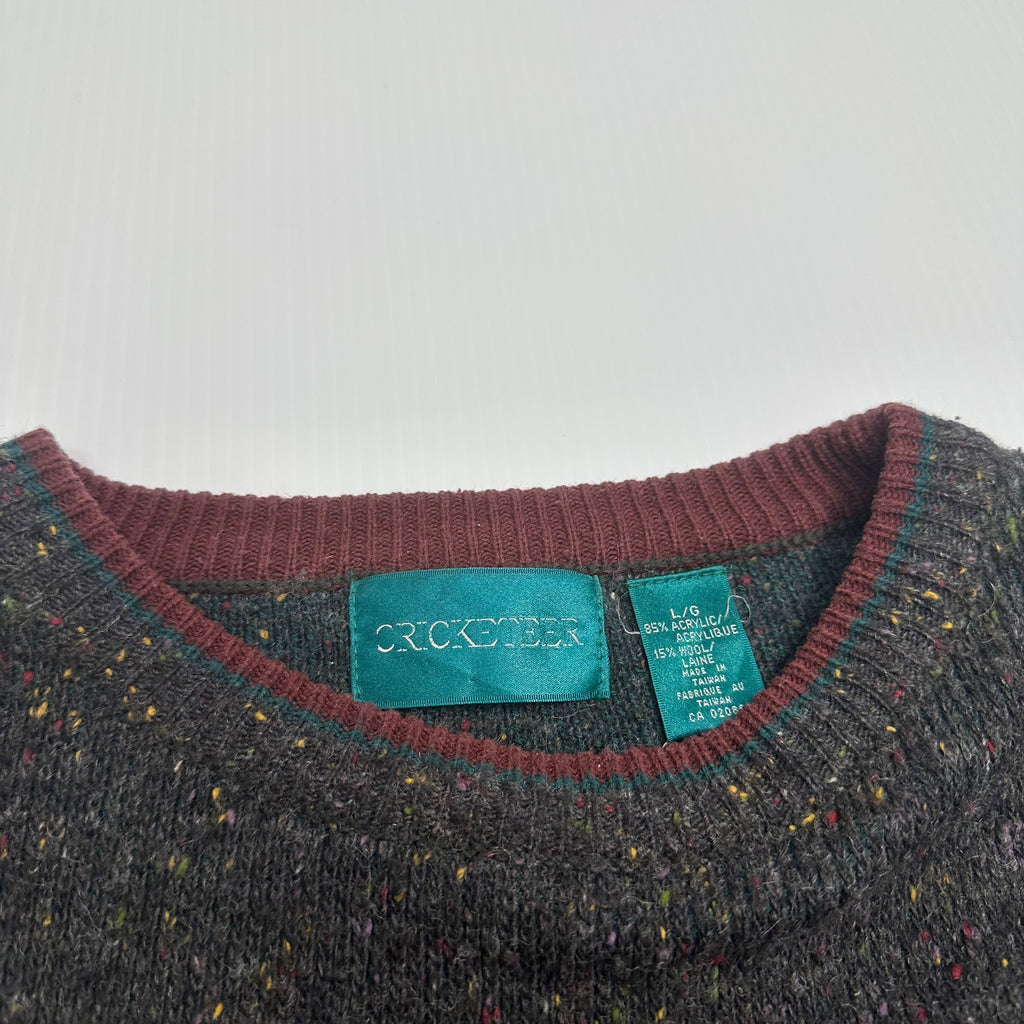 Vintage Cricketeer Horse Rider Knit Sweater L