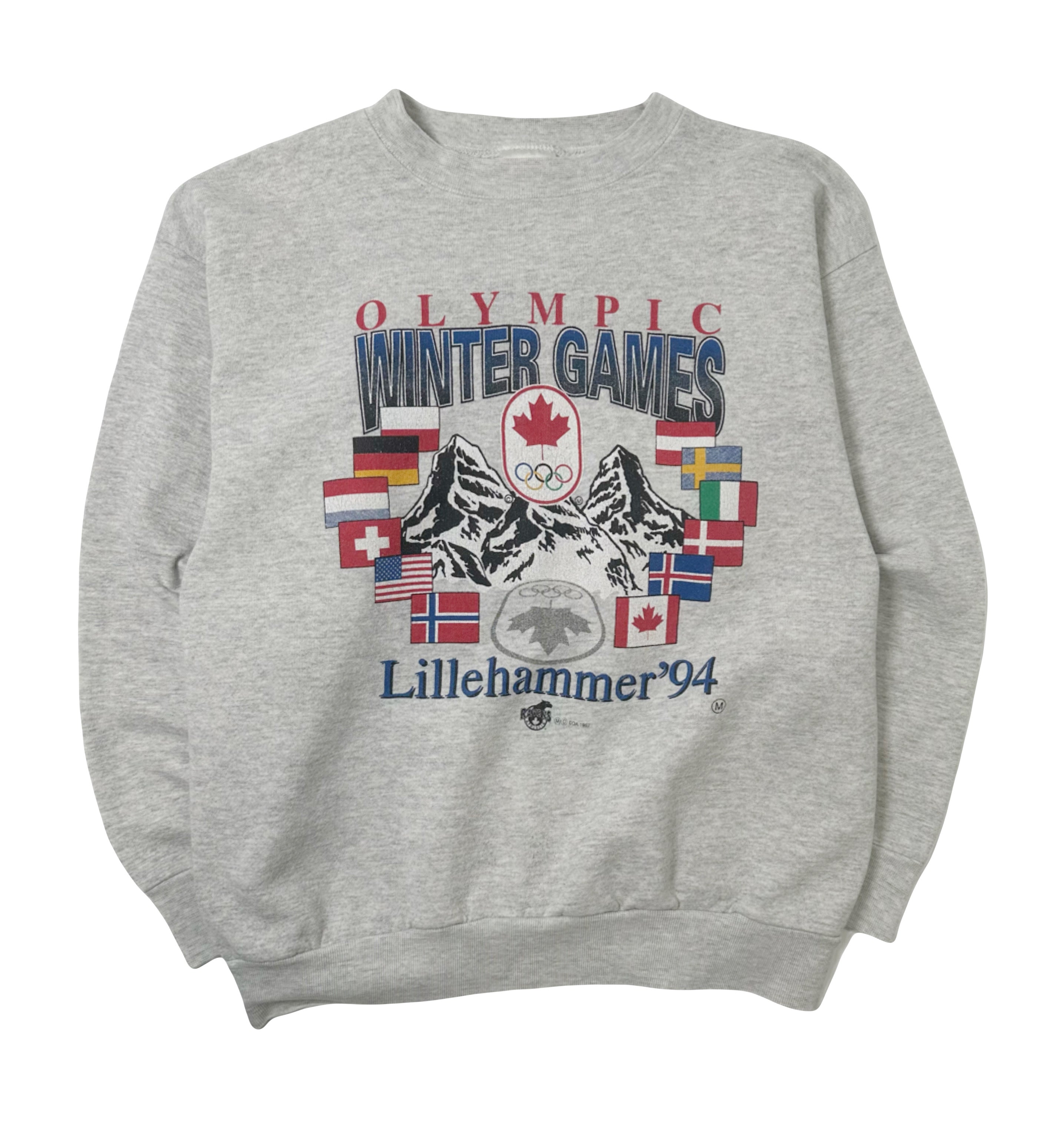 1994 Lillehammer Olympic Winter Games Crewneck XL