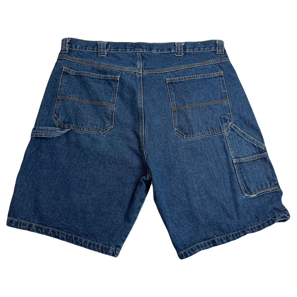 Burnt Dark Wash Baggy Carpenter Denim 40