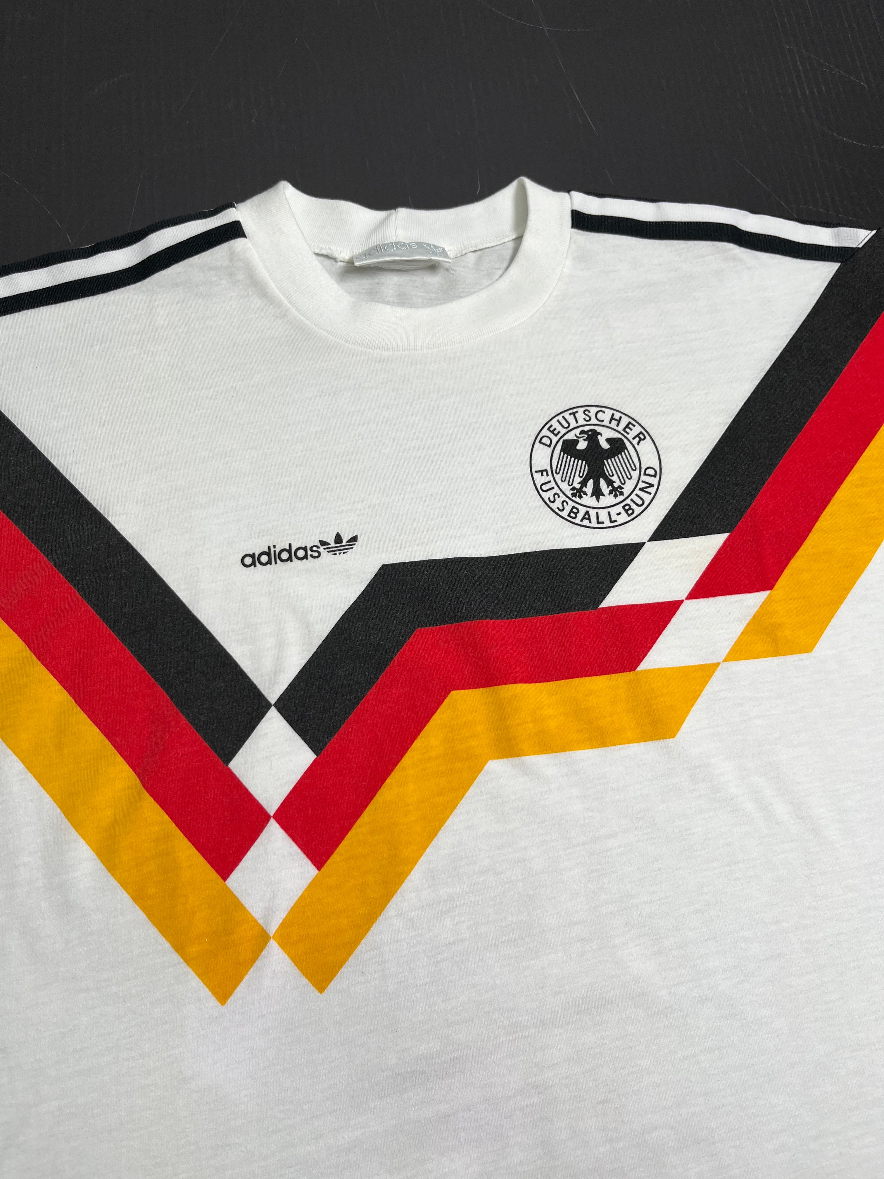 1988-90 Germany Adidas Jersey T-Shirt Jersey M/L