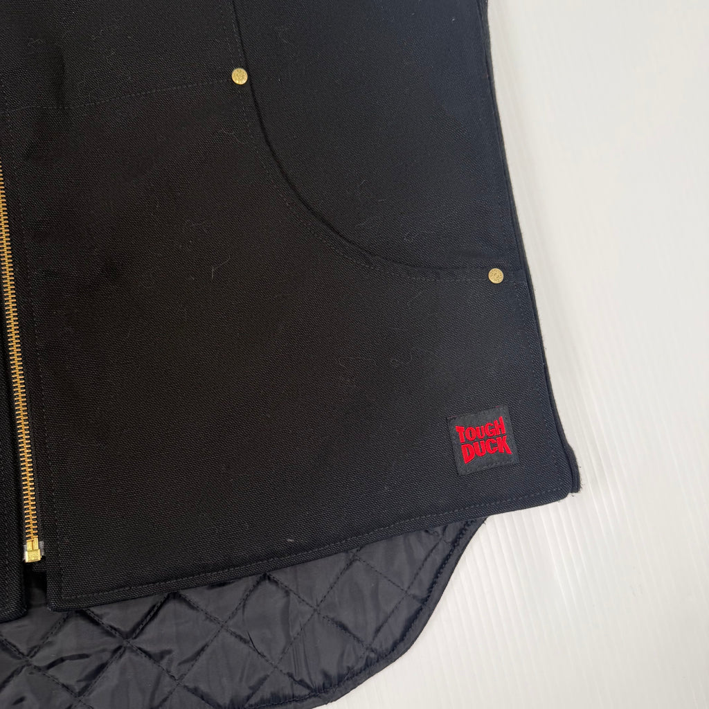 Vintage Tough Duck Honda Racing Patch Work Vest L