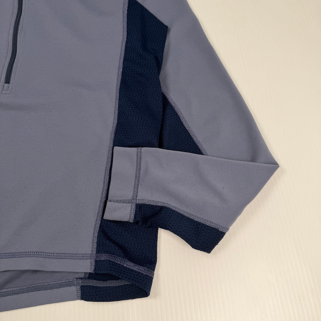 Vintage Adidas Equipment 1/2 Zip Light Active Top Women's L