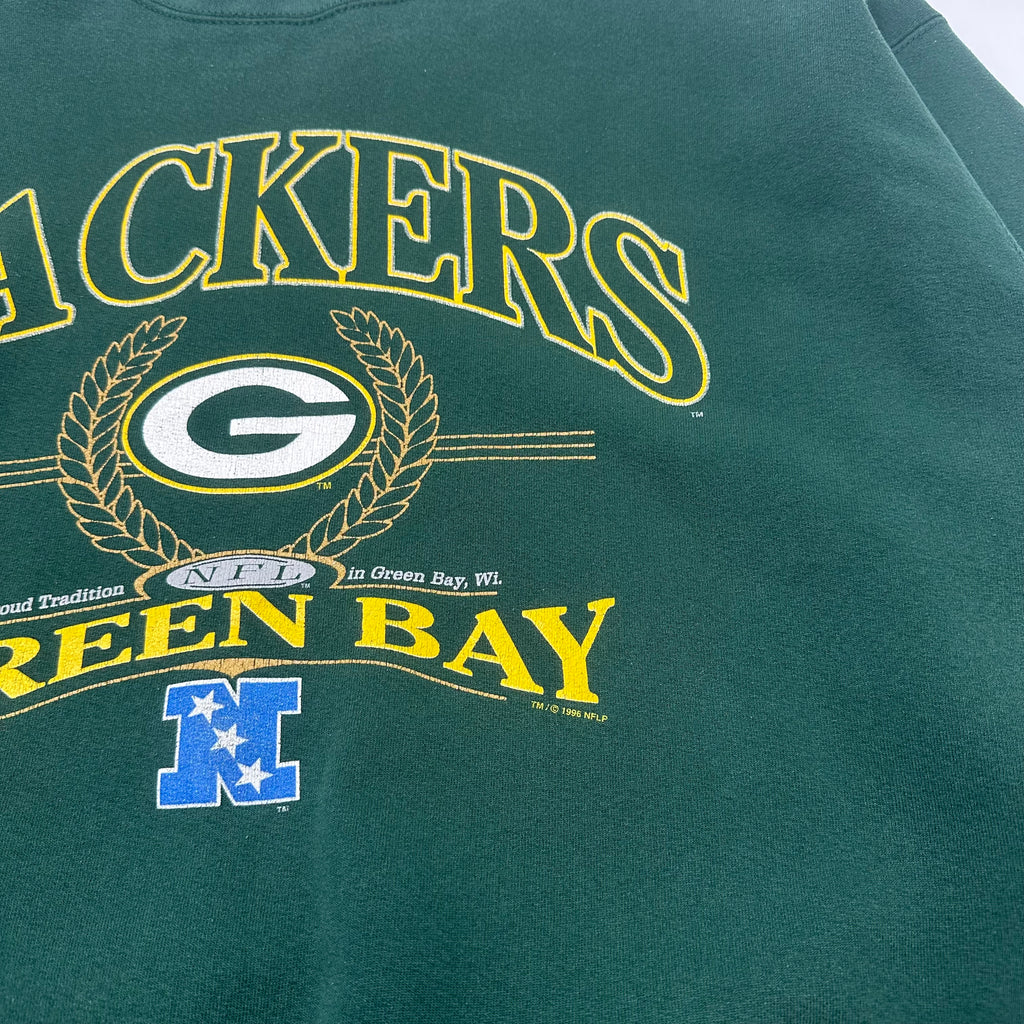 90s Lee Sport Green Bay Packers Crewneck XL