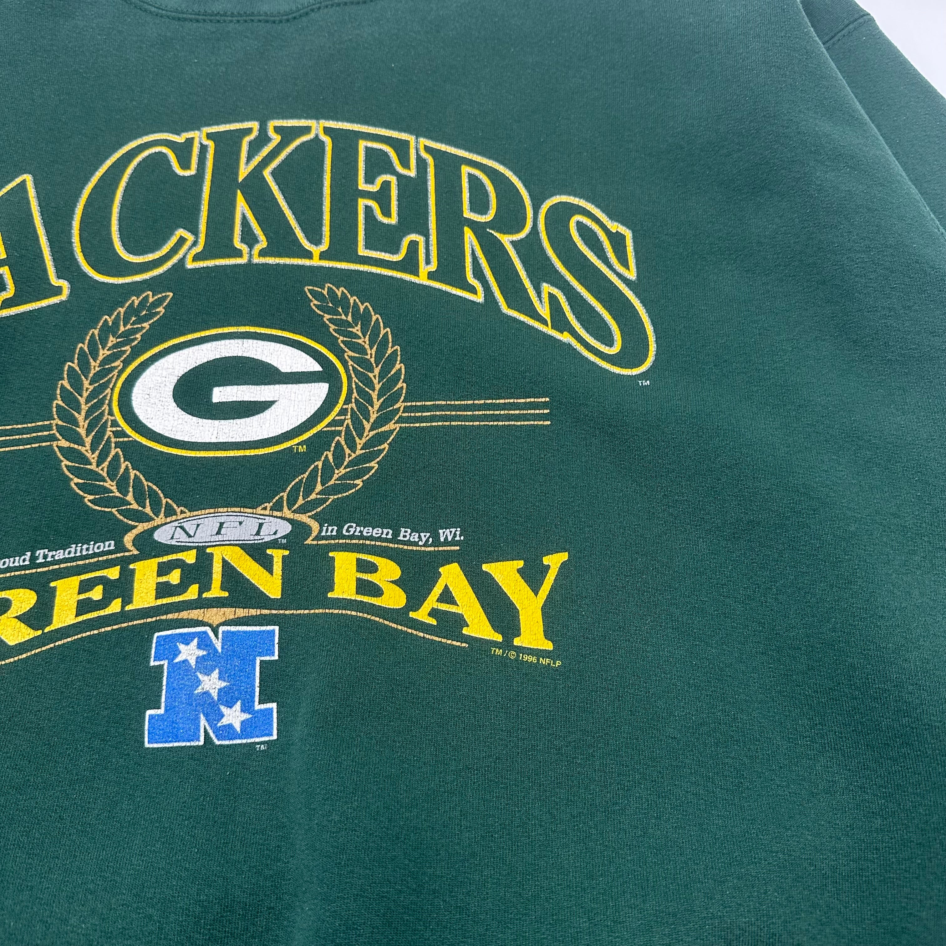 90s Lee Sport Green Bay Packers Crewneck XL