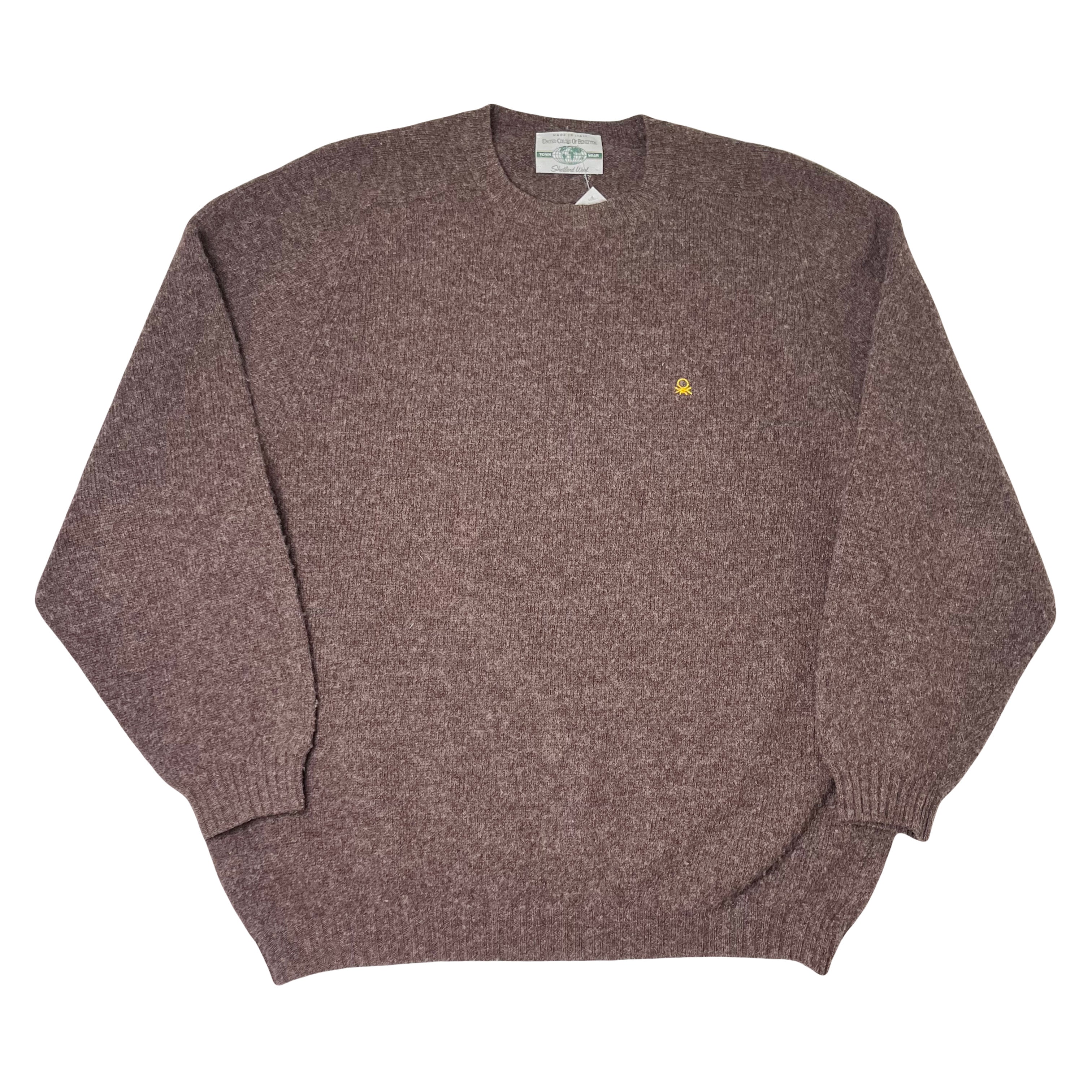 Vintage United Colors Of Benetton Knit Sweater XL