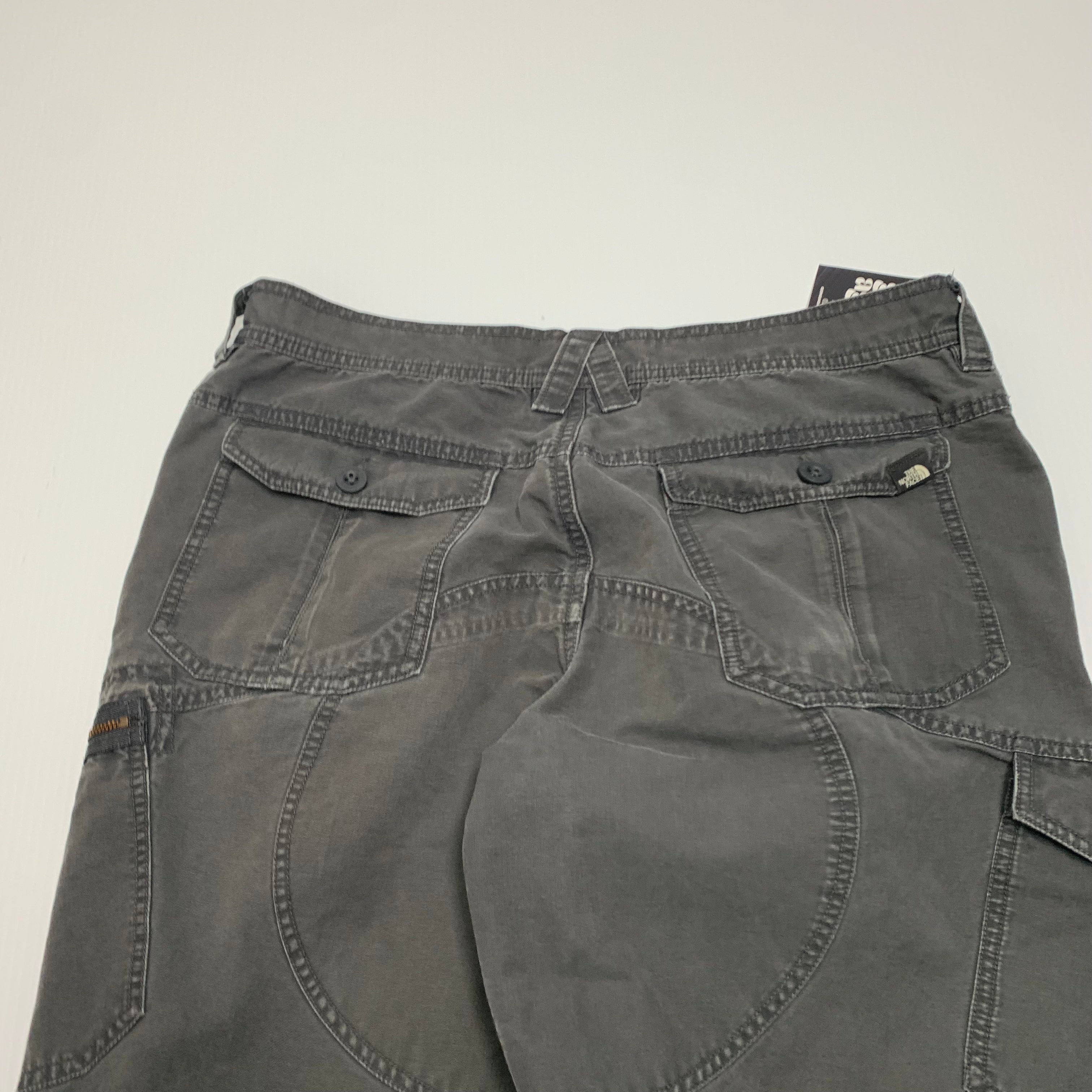 TNF Grey Cargo Pants 34