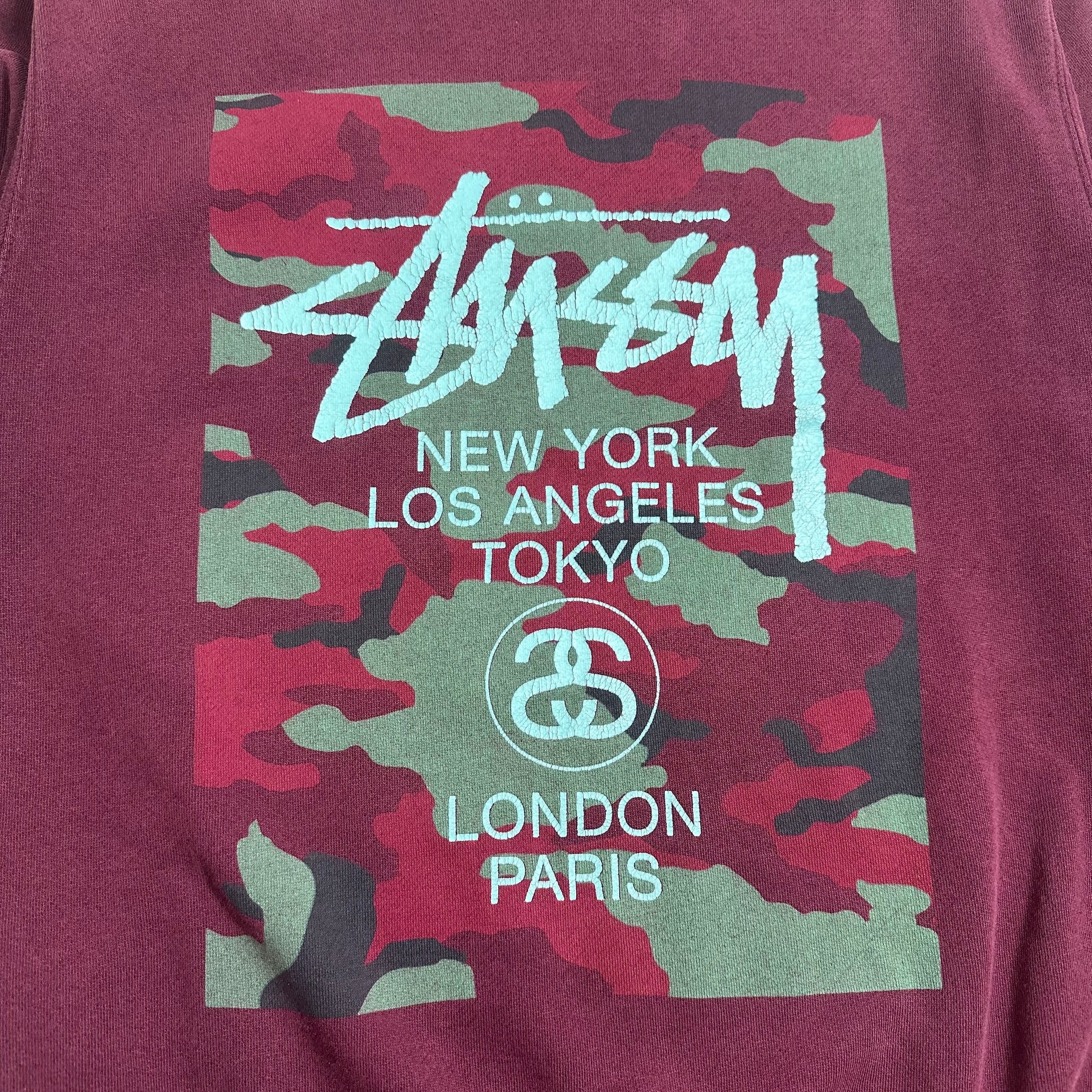 Stüssy International Camo Graphic Crewneck L