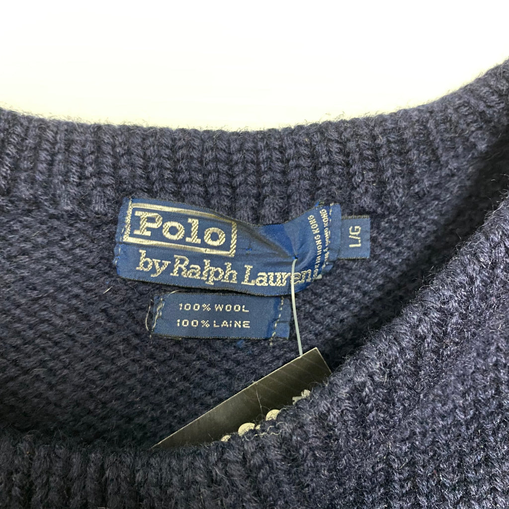Polo RL Knit Sweater L