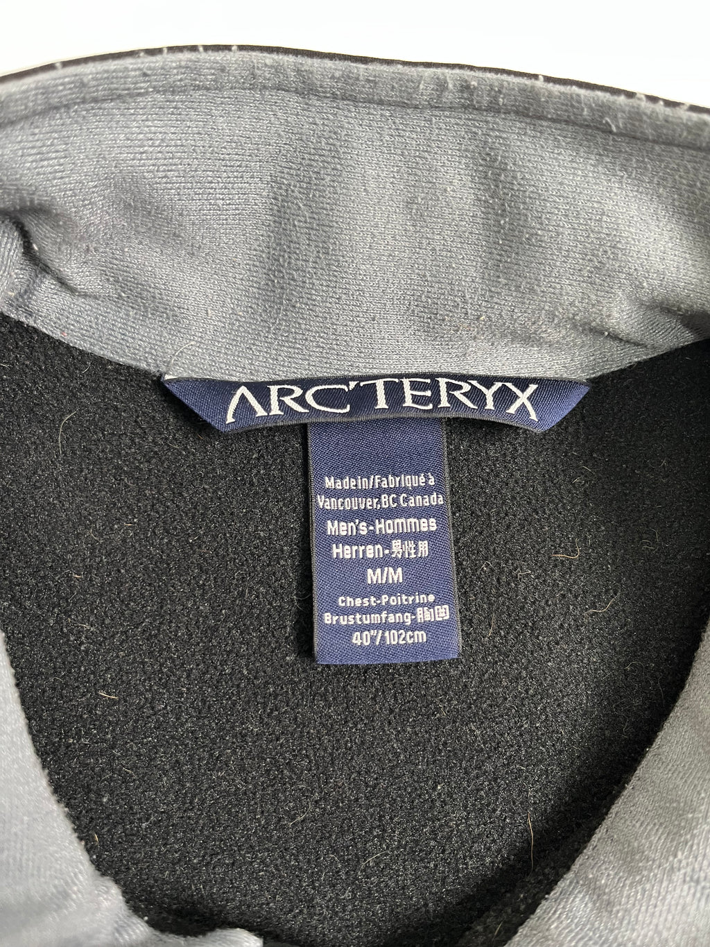 Arc'teryx Full Zip Polartec Lined Jacket M