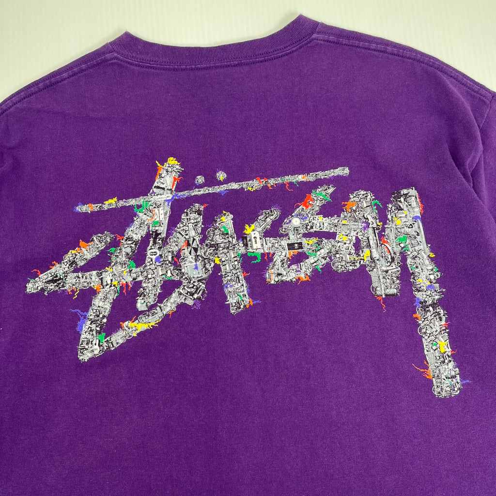 Stussy Double S Graphic Tee L