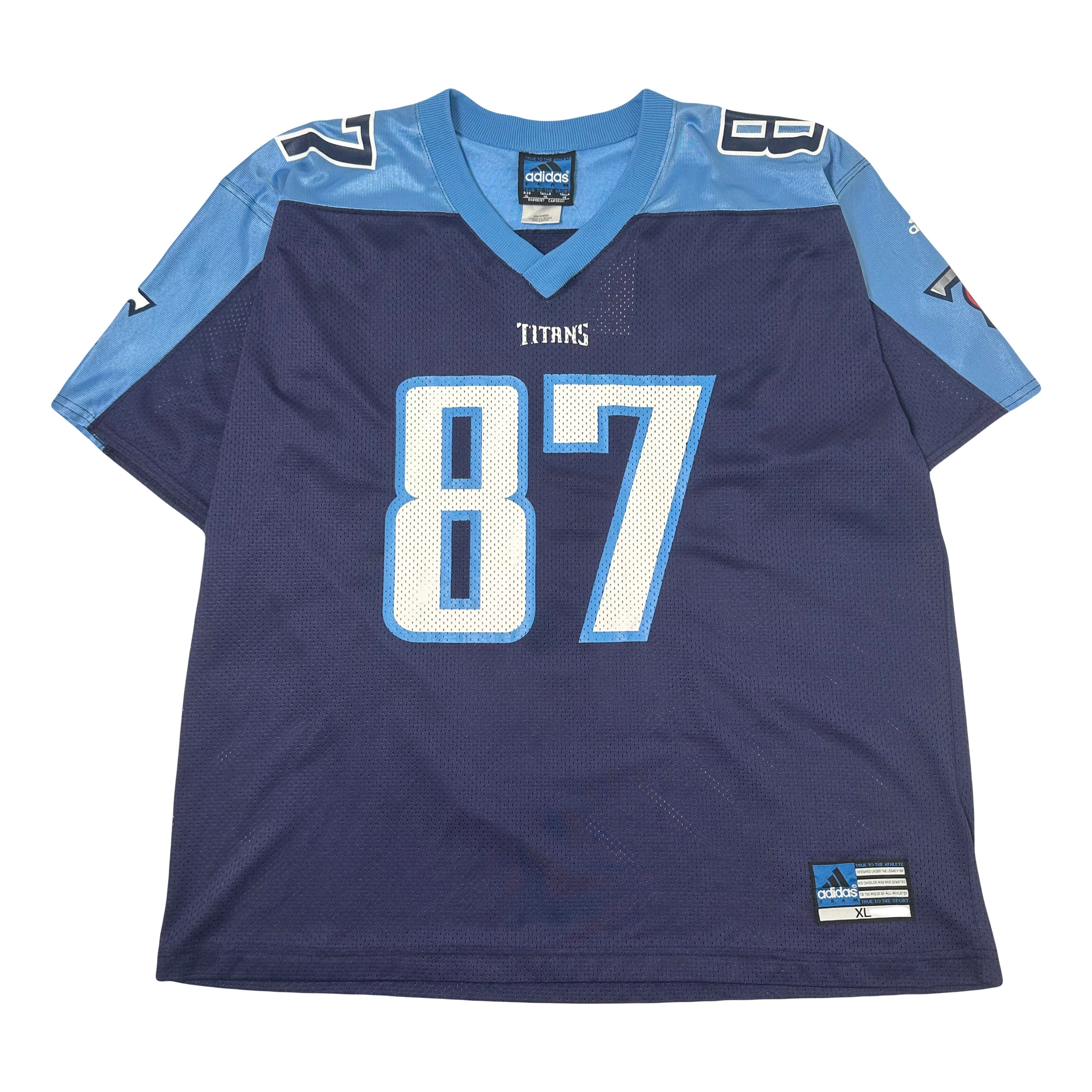 Vintage Adidas Tennessee Titans Dyson #87 NFL Jersey XL
