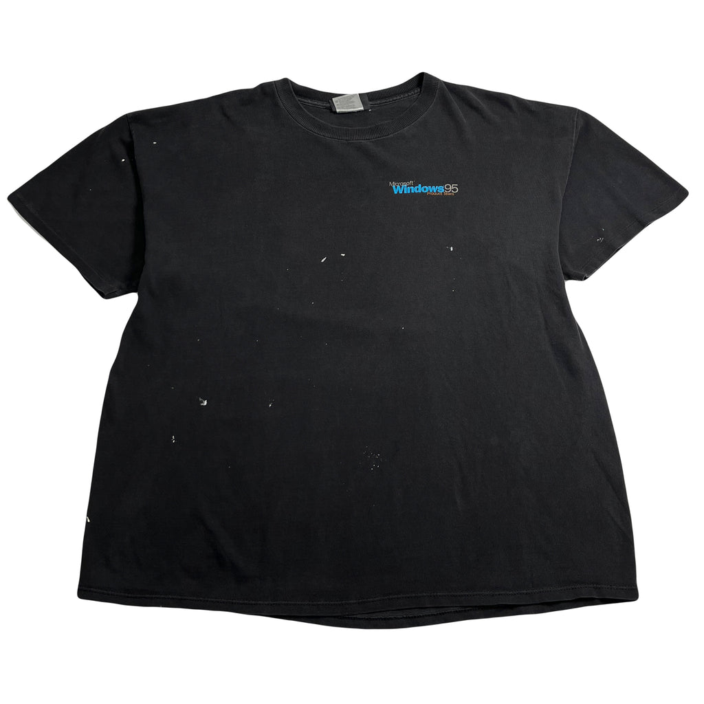 Vintage Microsoft Windows 95 Distressed Tee XXL