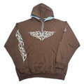 Y2K Sapphire Lounge Embroidered Hoodie XXL