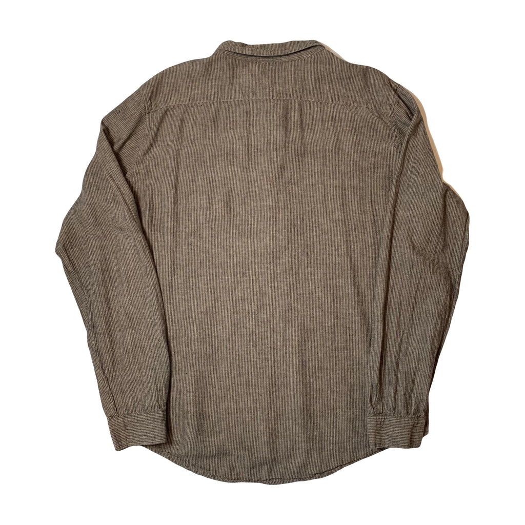 Sitka Pinstripe 1/4 Button Henley Shirt XL