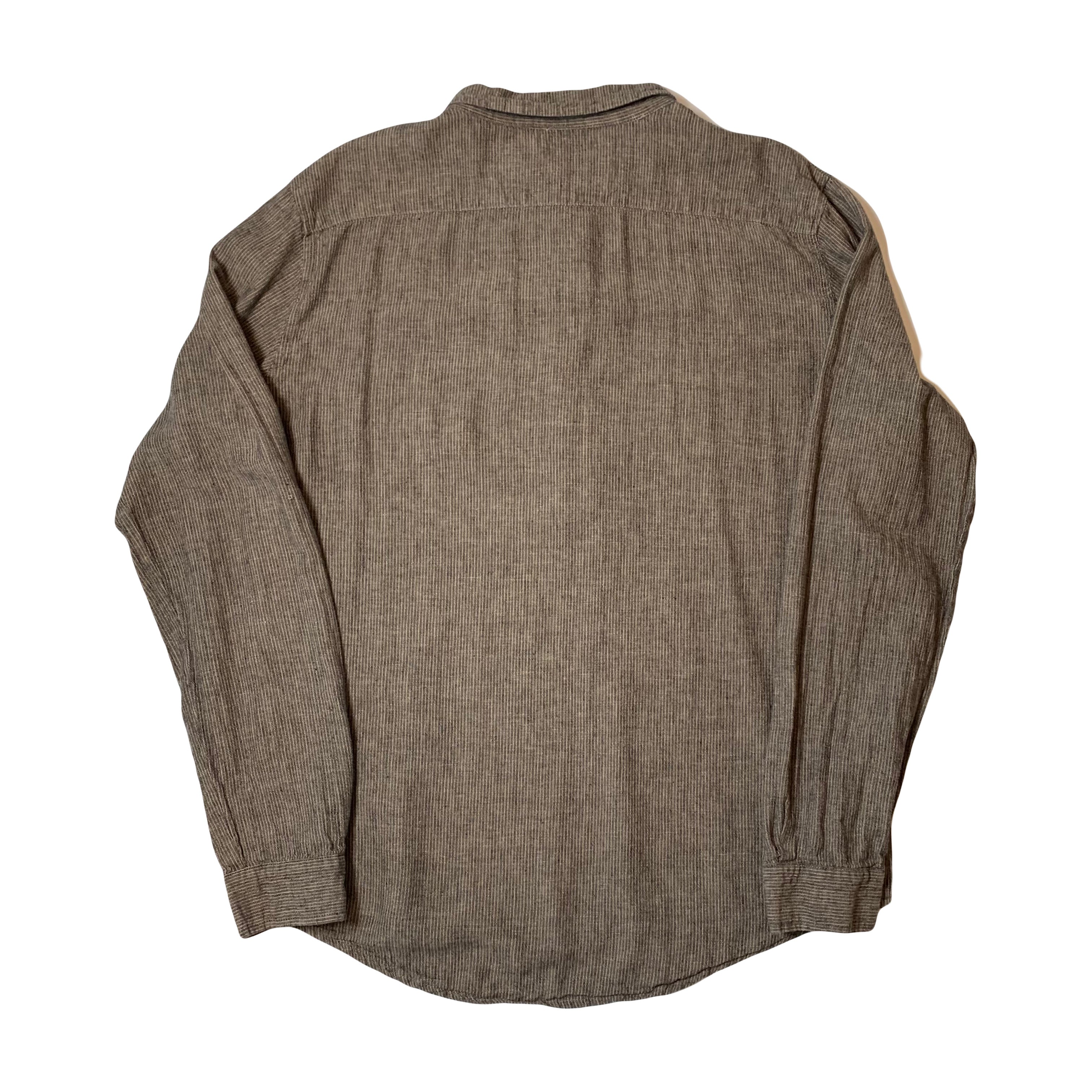 Sitka Pinstripe 1/4 Button Henley Shirt XL