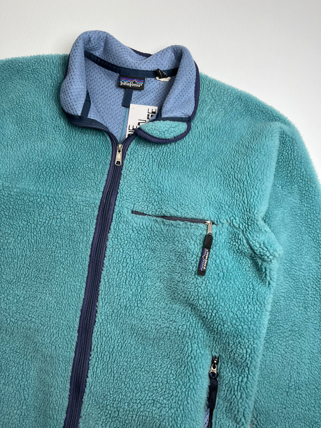 90s Patagonia Deep Pile Fleece Full Zip Jacket XL