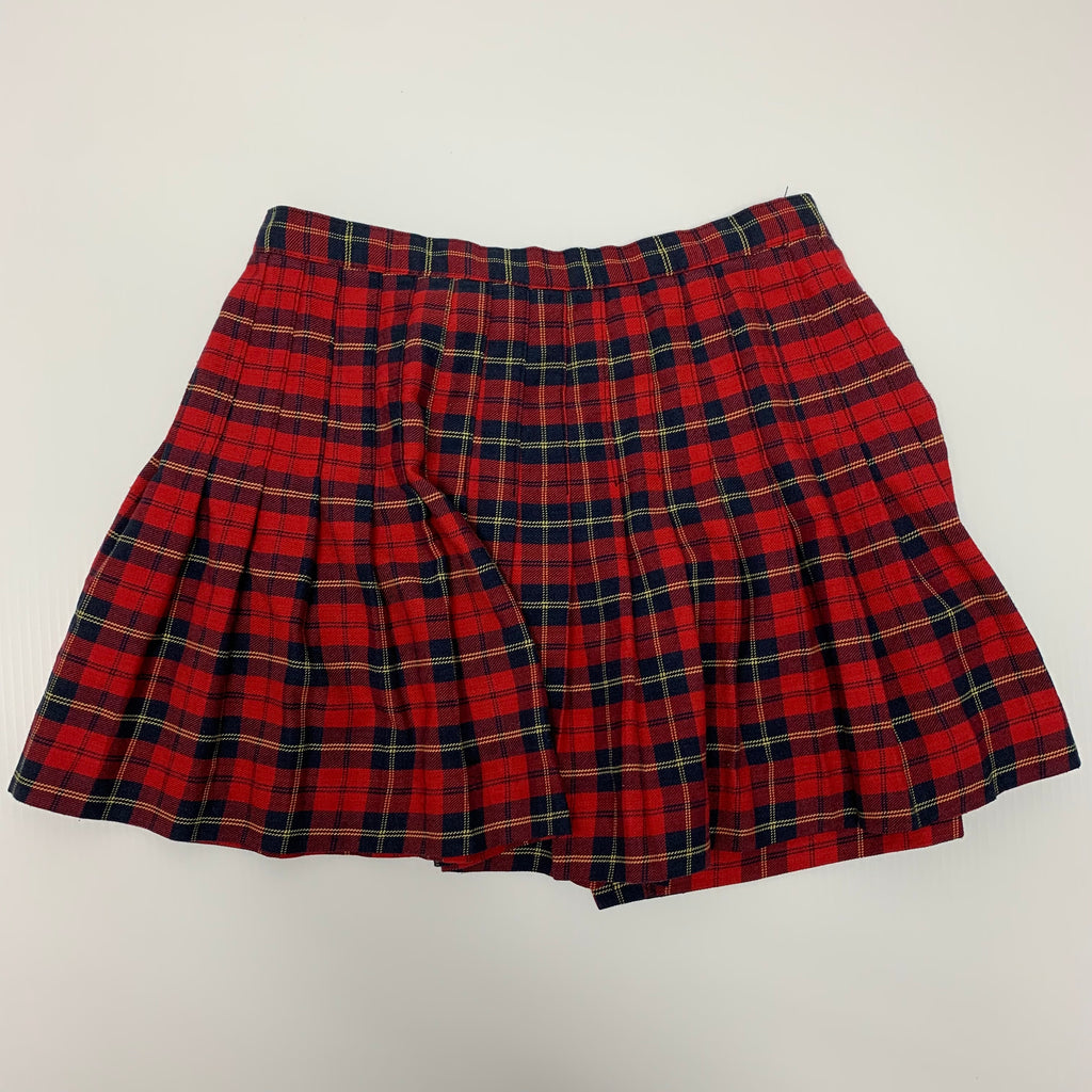 Avi Plaid Skirt 27W