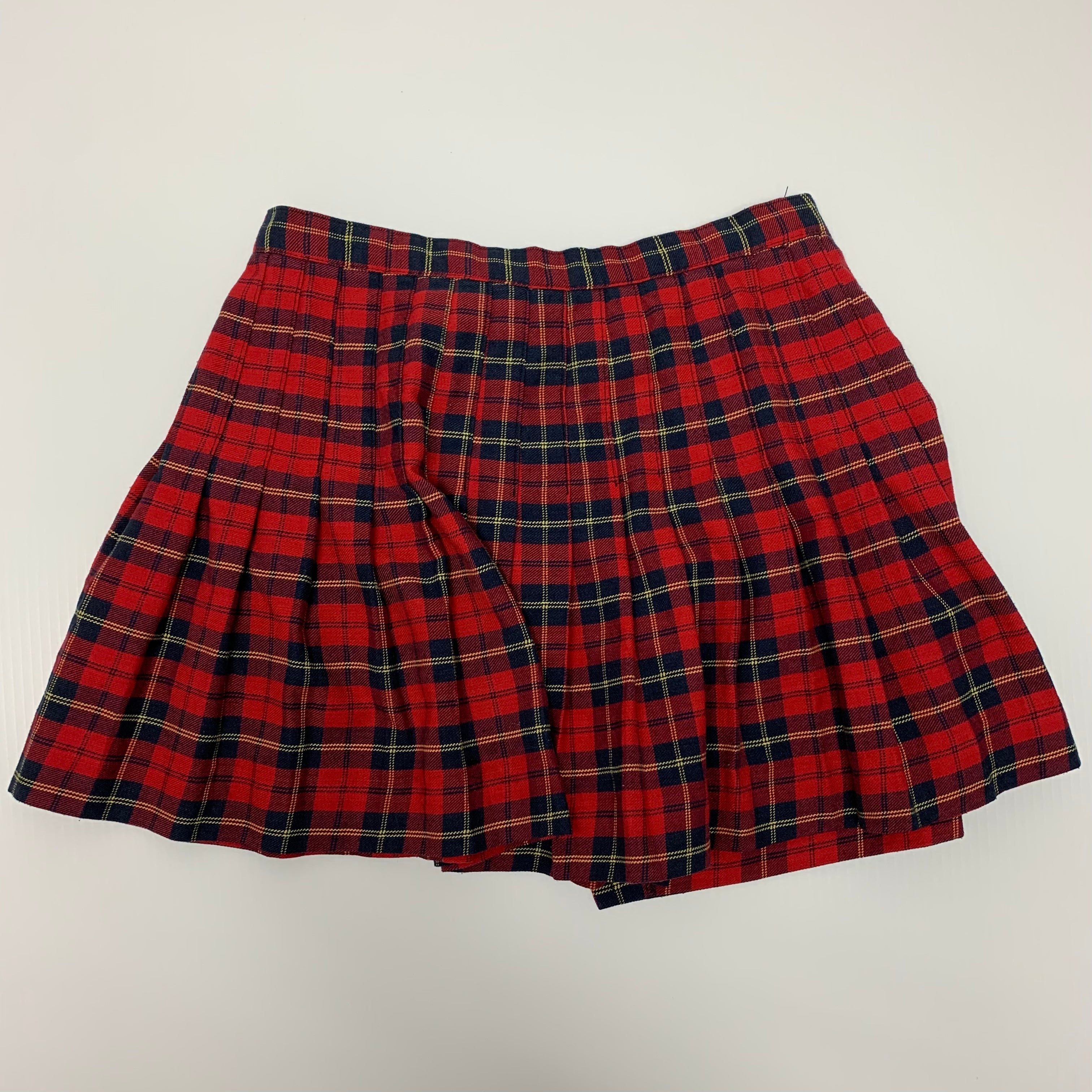 Avi Plaid Skirt 27W