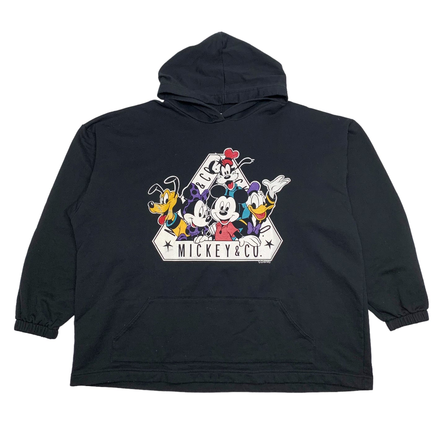 Vintage Mickey & Co Pullover Hoodie L