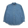 Vintage Polo Ralph Lauren Denim Button Up Shirt XL