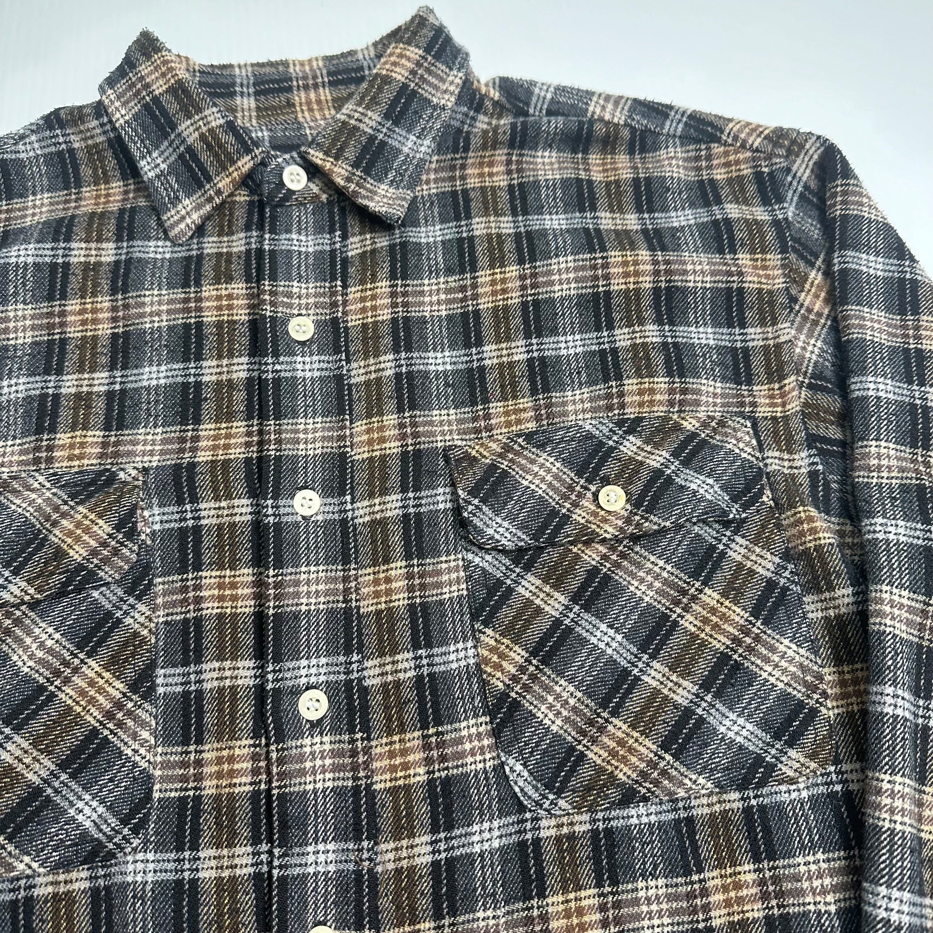Roger Martin Plaid Flannel Shirt L