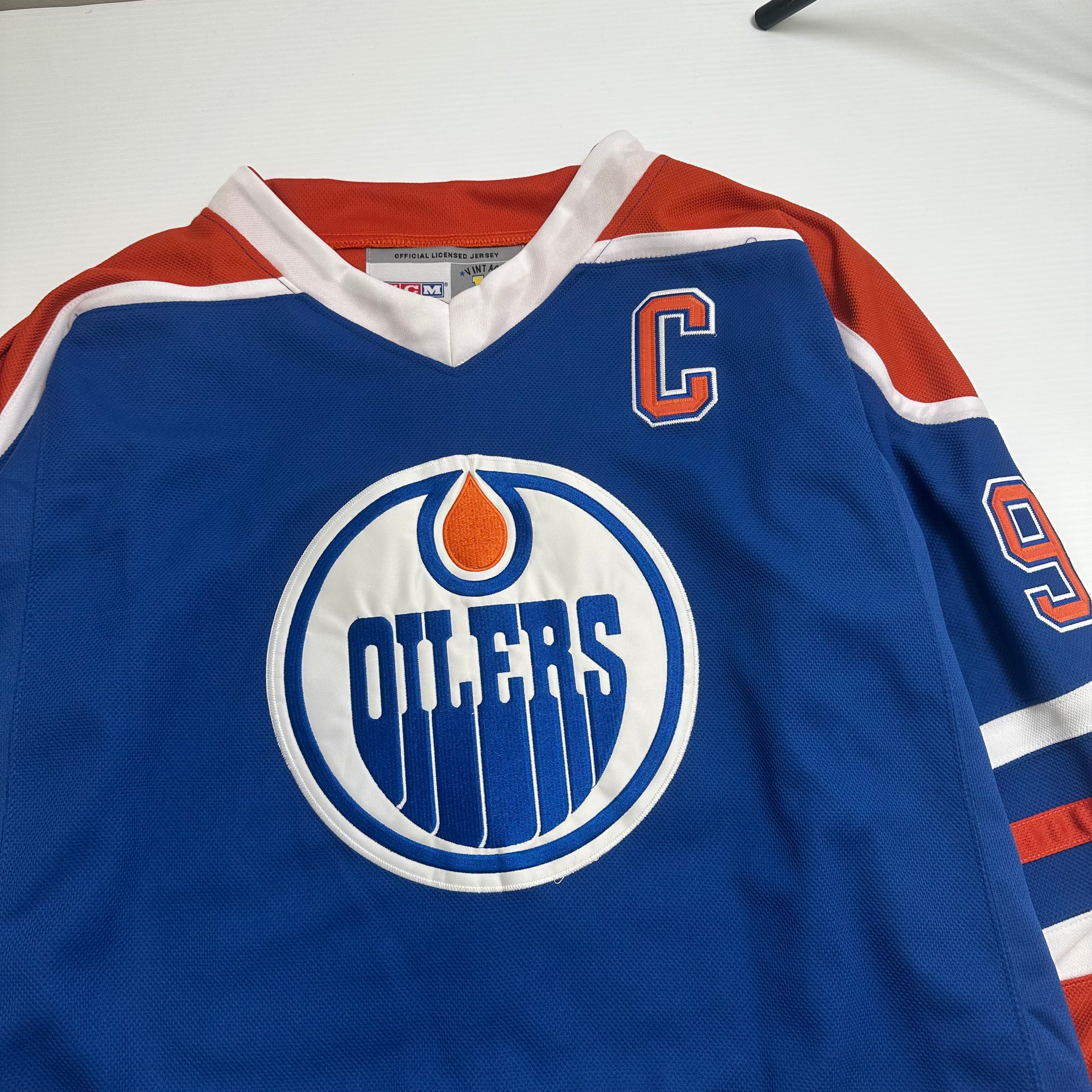CCM Edmonton Oilers Wayne Gretzky NHL Jersey XL