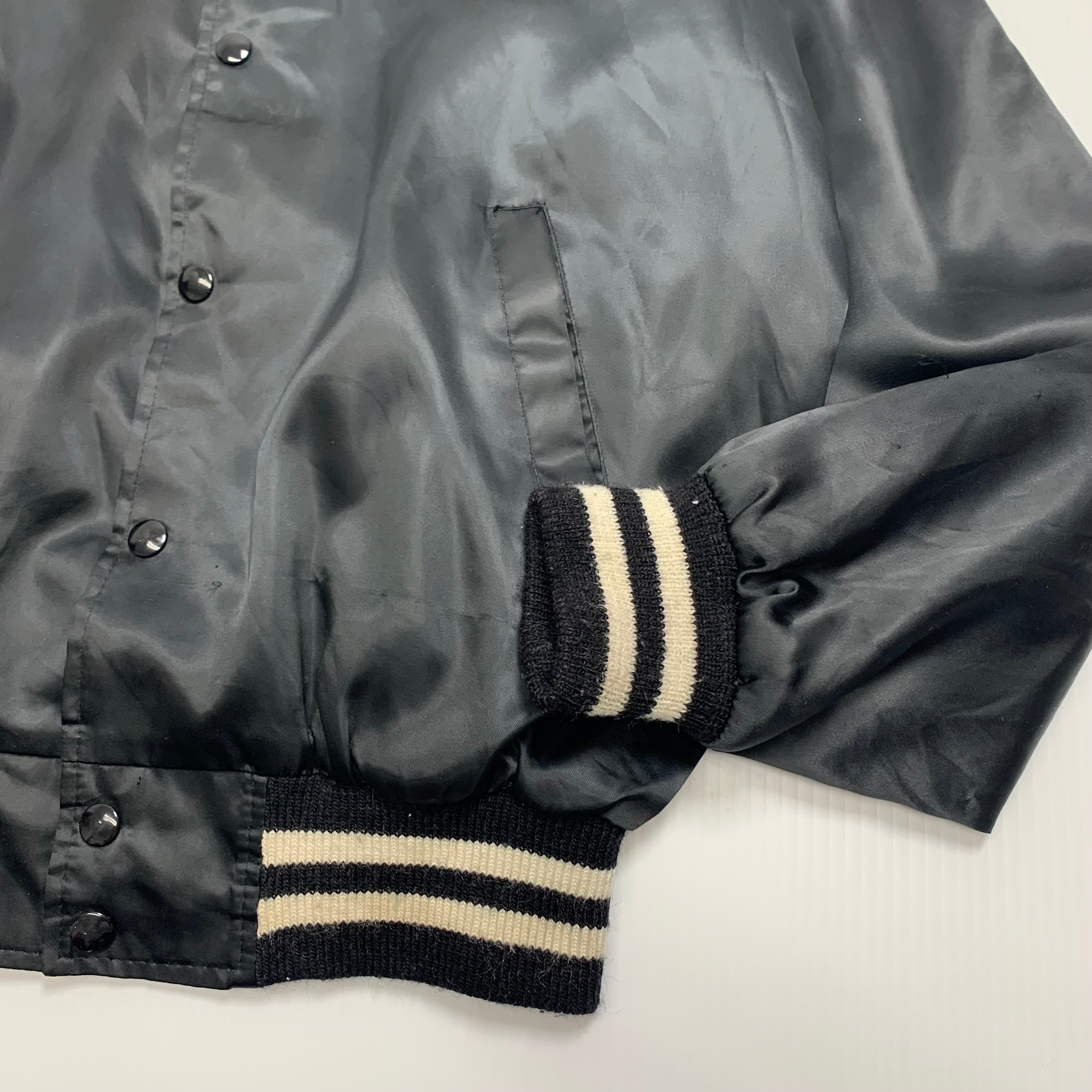 Vintage Million Dollar Cowboy Bar Satin Jacket L