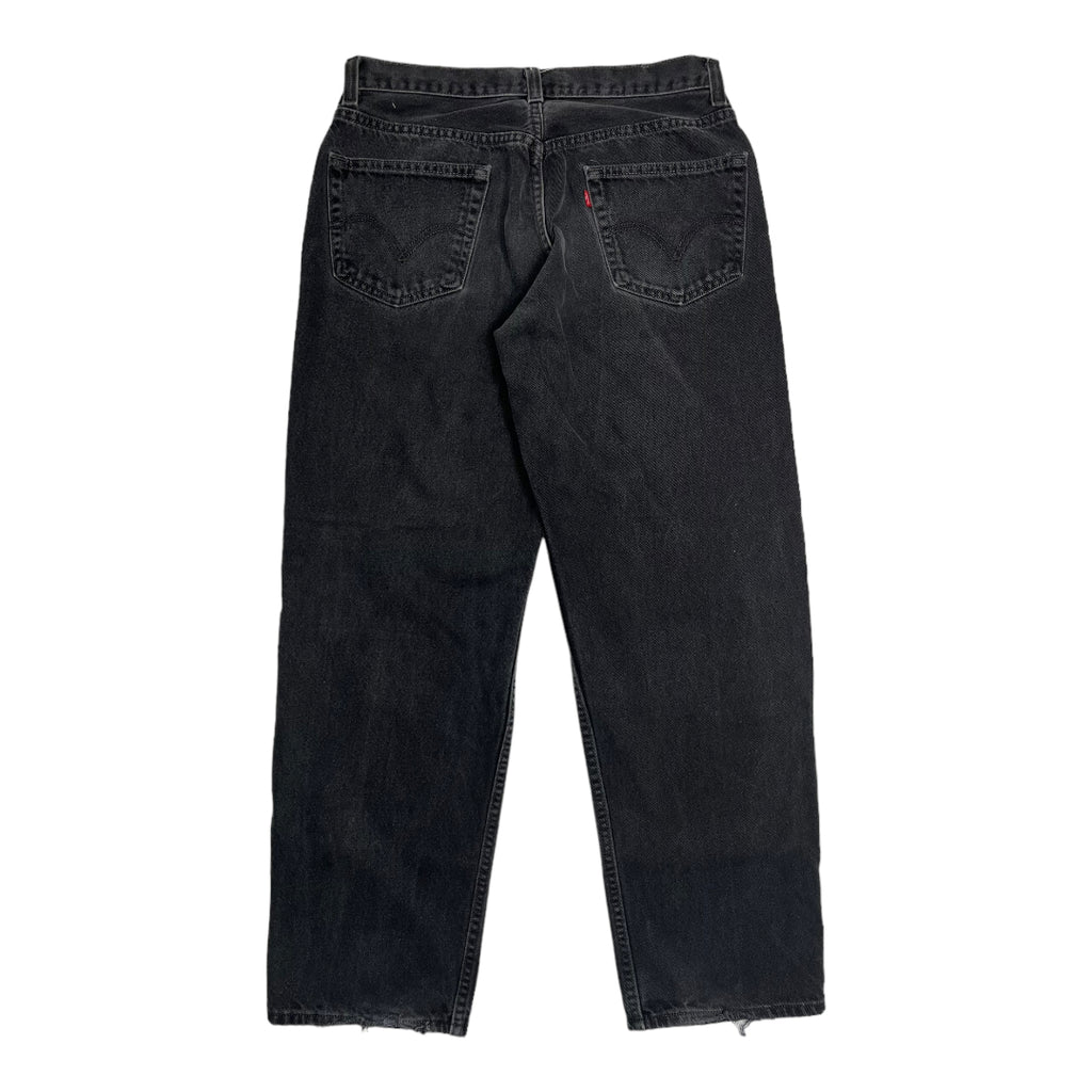 Levi's 550 Relaxed Black Denim 33