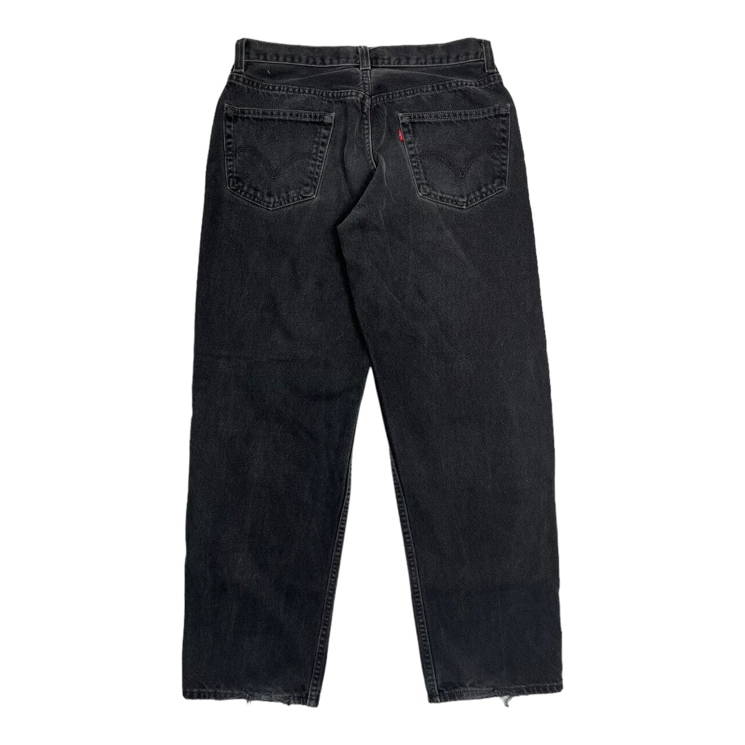 Levi's 550 Relaxed Black Denim 33