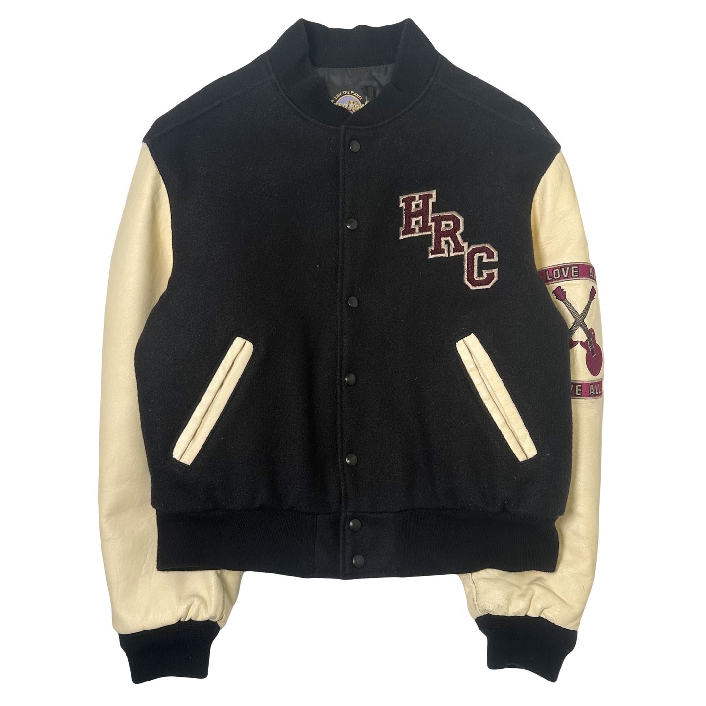 Vintage Hard Rock Cafe Hollywood Varsity Jacket M