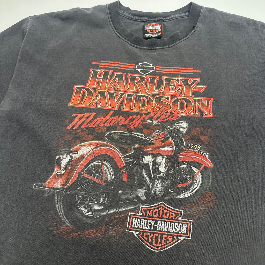 Vintage Harley Davidson Yorkton Saskatchewan Graphic Tee L